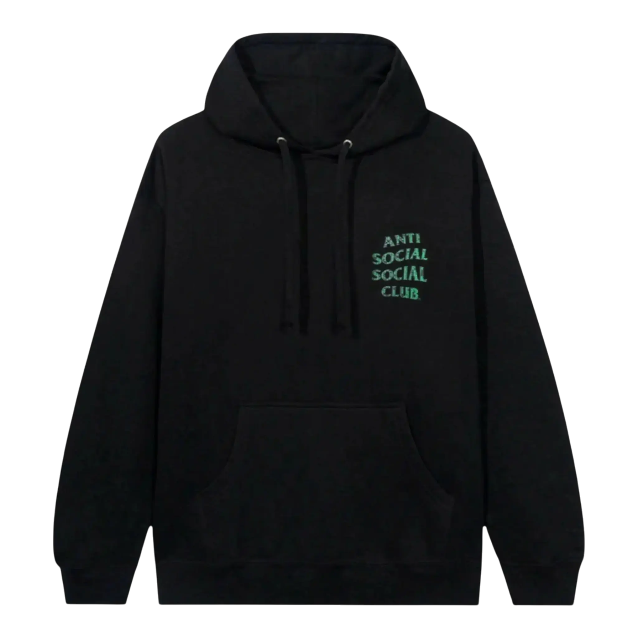 Anti Social Social Club Glitch Men Hoodie Black Anti Social Social Club