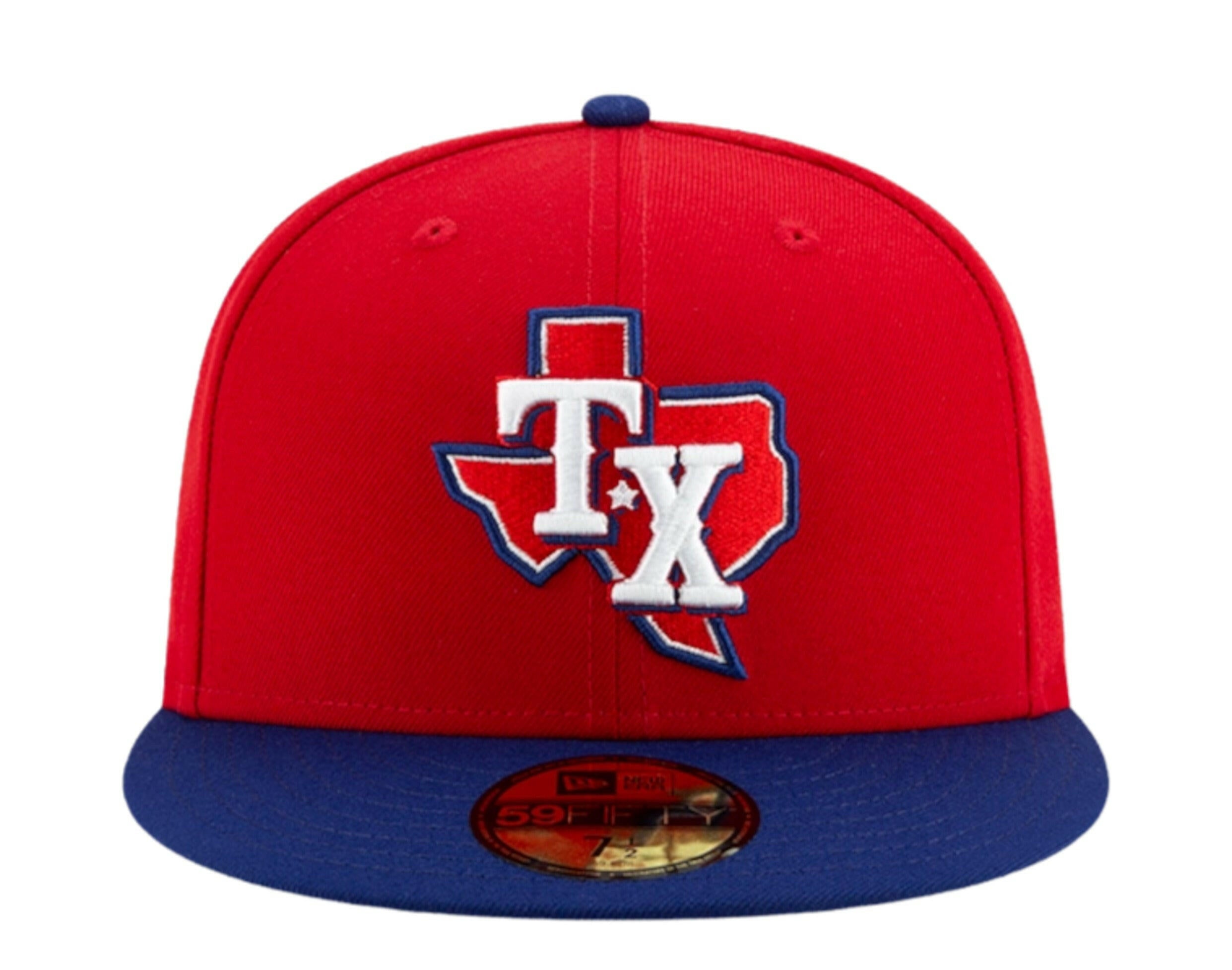 New Era 59Fifty MLB Texas Rangers 50th Anniversary Alternate 3 Fitted Hat.