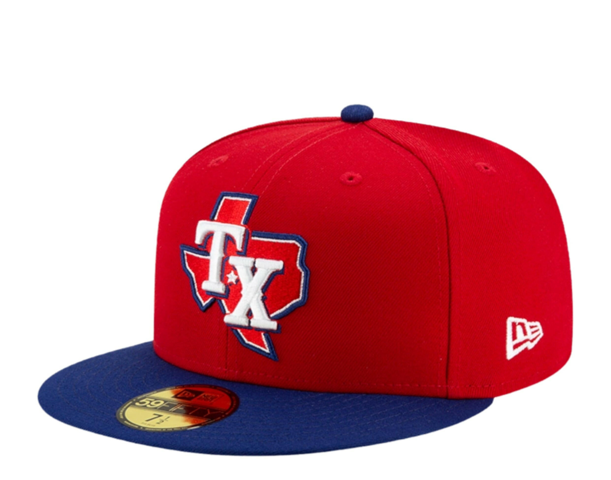 New Era 59Fifty MLB Texas Rangers 50th Anniversary Alternate 3 Fitted Hat.