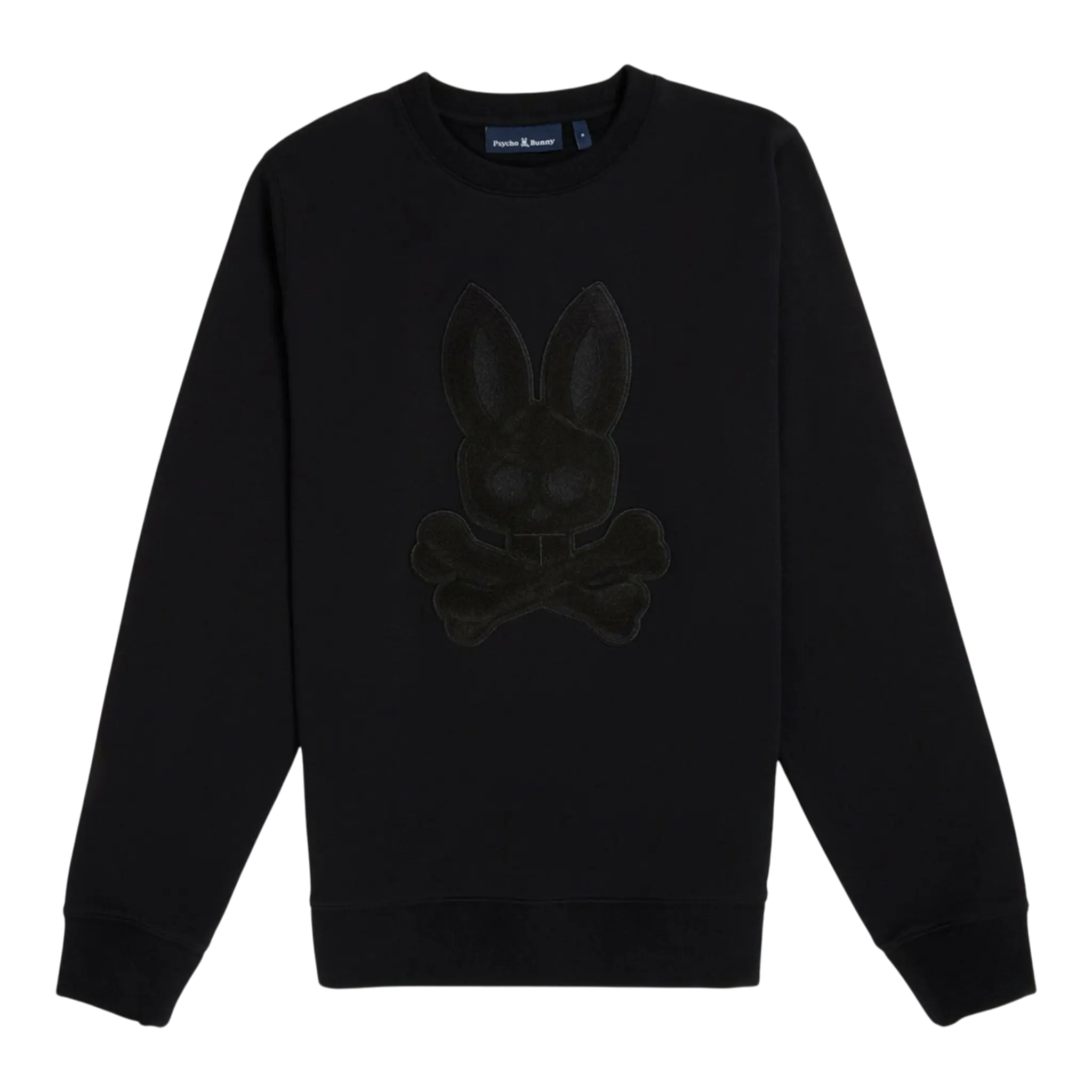 Psycho Bunny Wayne Chenille Patch Men's Sweatshirt Psycho Bunny