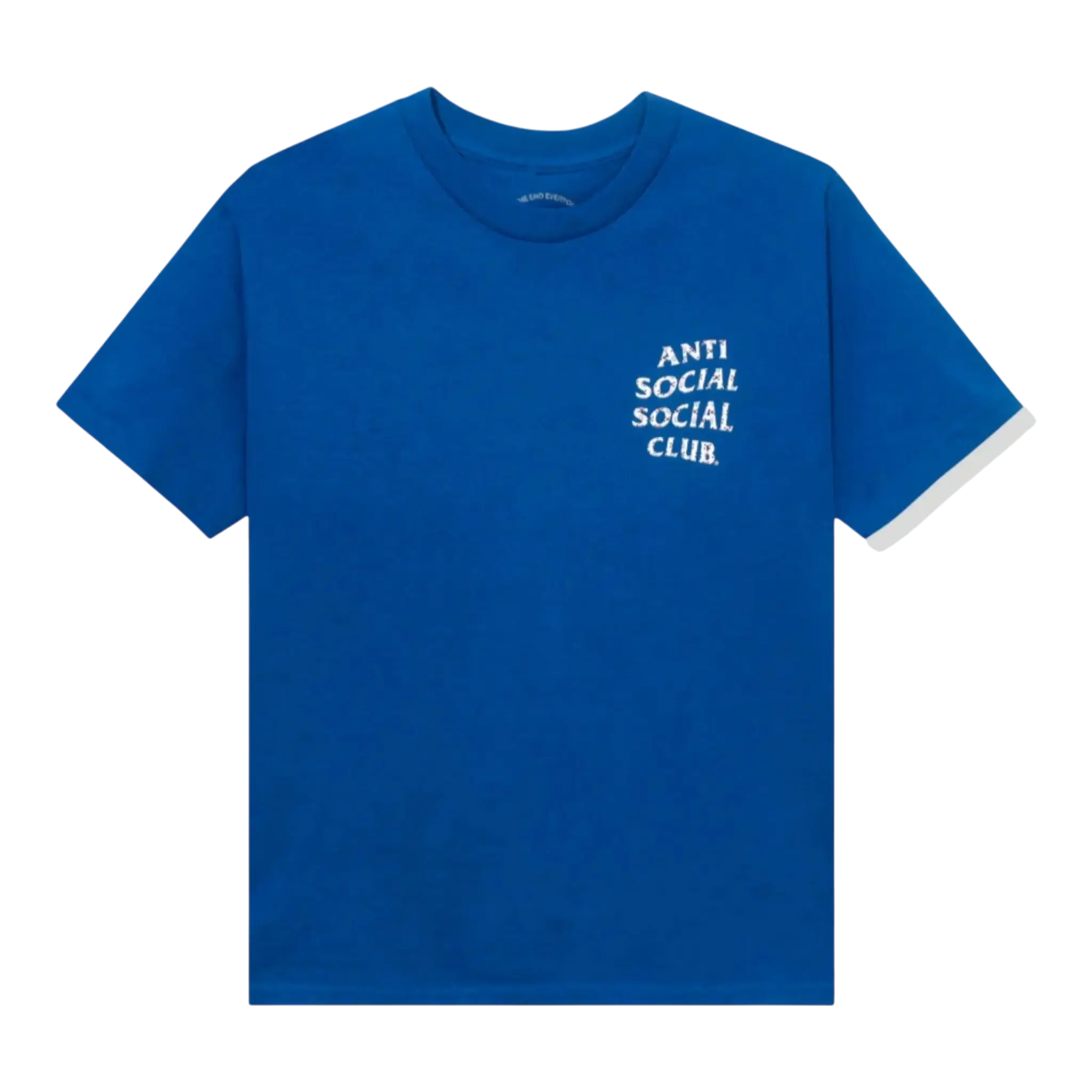 Anti Social Social Club ASSC x Case Study Flag Men T-Shirt Blue Anti Social Social Club