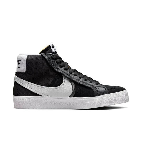Nike Zoom Blazer Mid Premium SB Men's Black Leather Sneakers