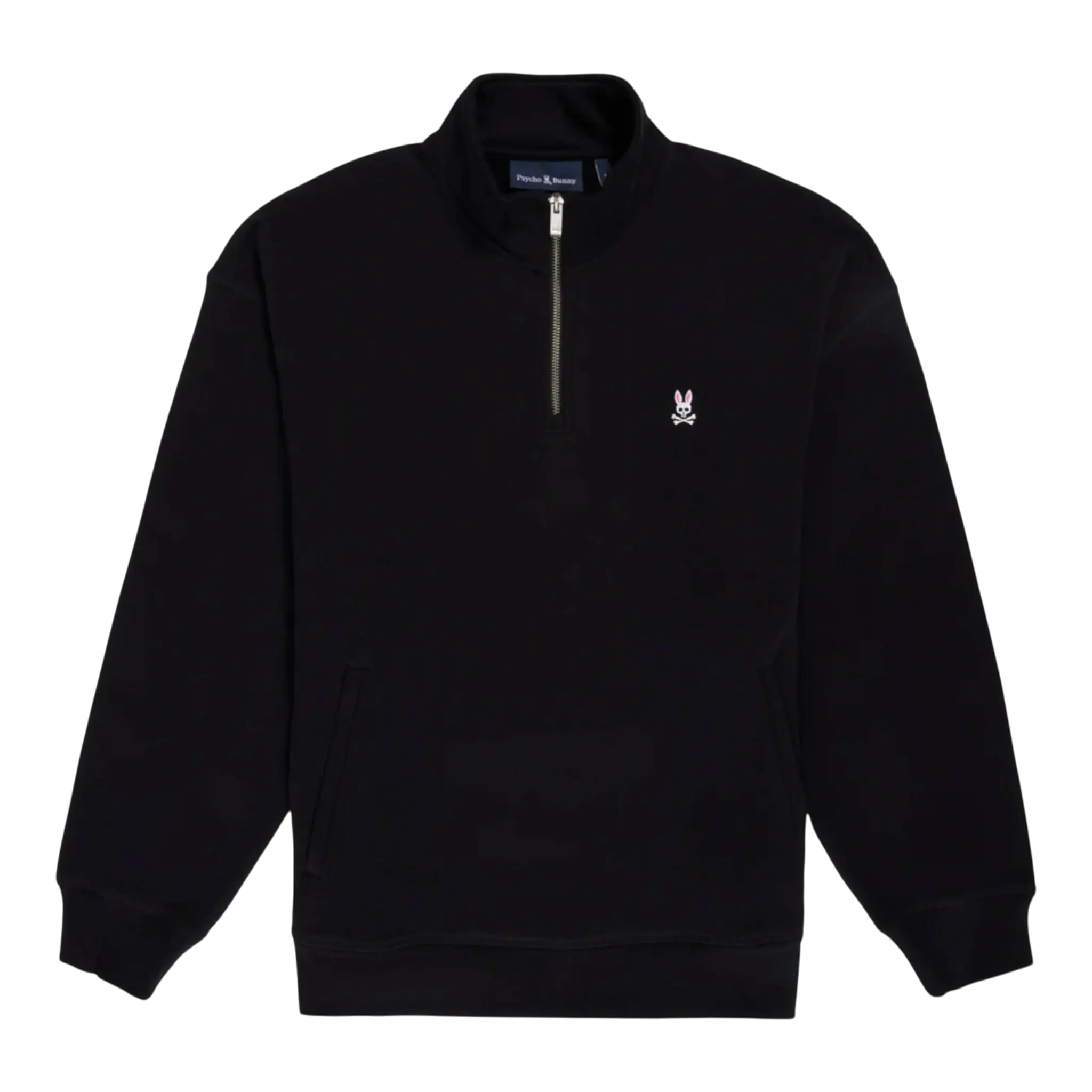 Psycho Bunny Yorkville Relaxed Fit Fleece Half Zip Men's Popover Psycho Bunny