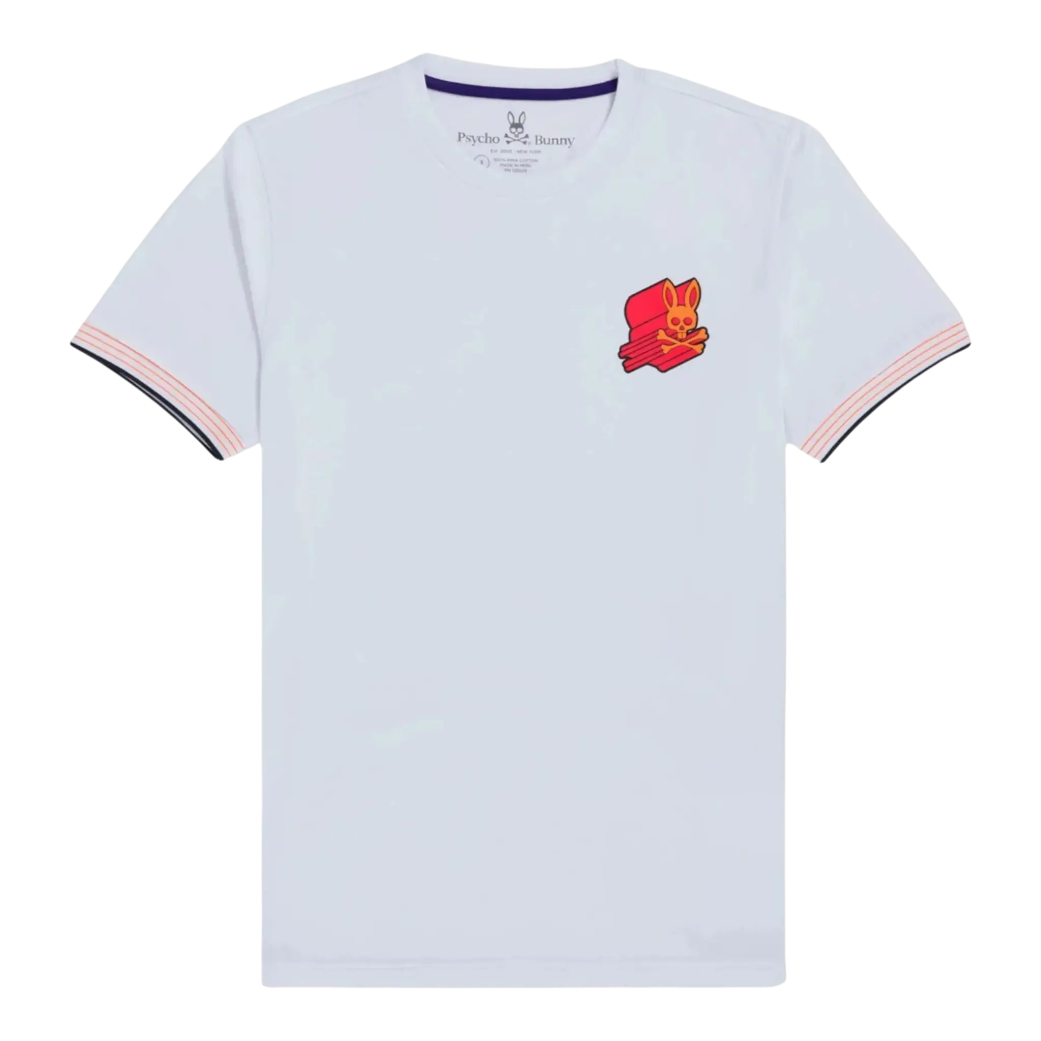 Psycho Bunny Asher Chest Logo Men's Tee Shirt Psycho Bunny