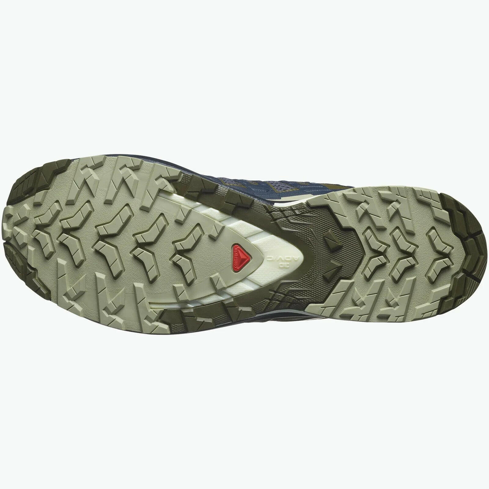 Salomon XA PRO 3D V9 474675 Sneakers Men Black Green Low Top Trail Running Shoes.