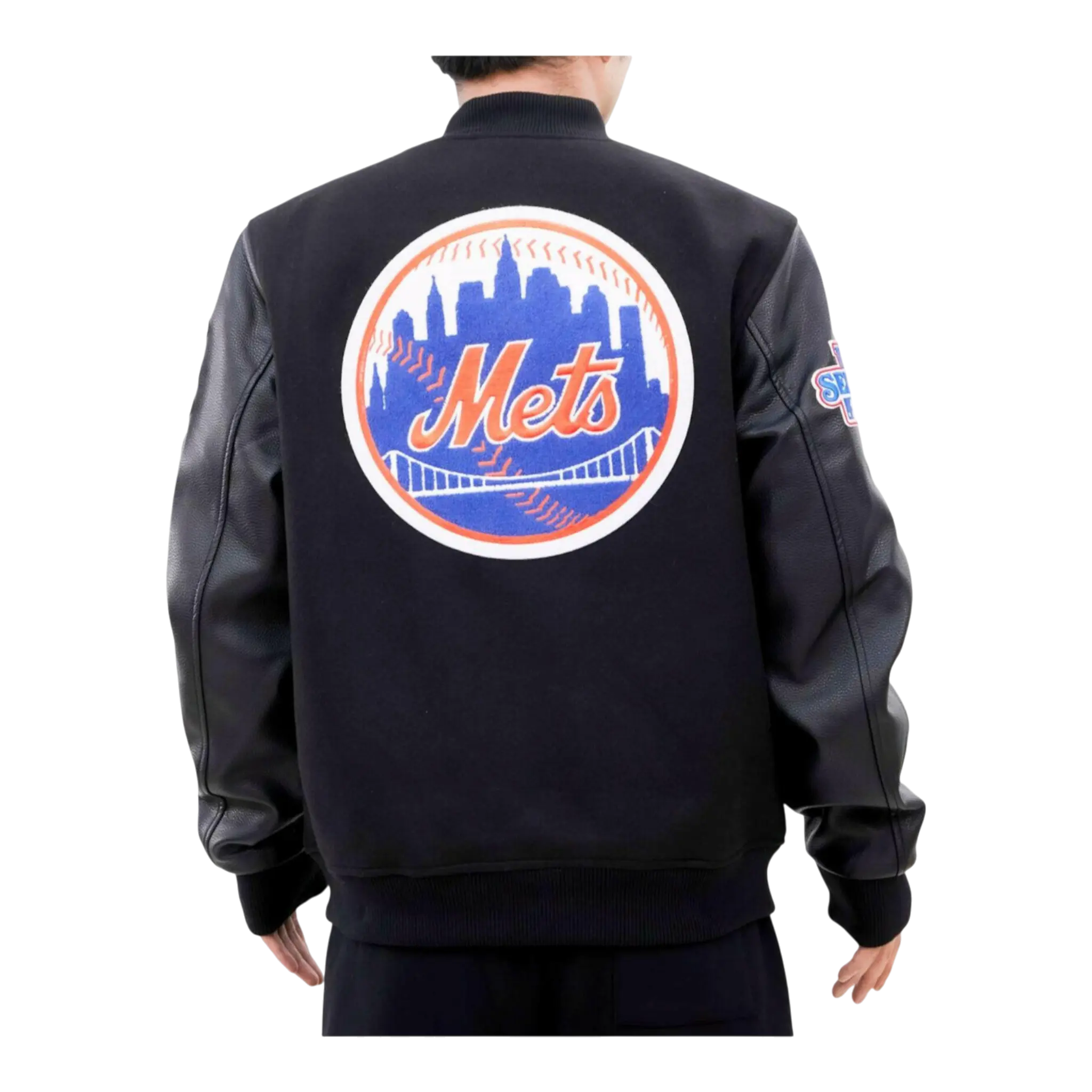 Pro Standard MLB New York Mets Home Town Varsity Men's Jacket Pro Standard
