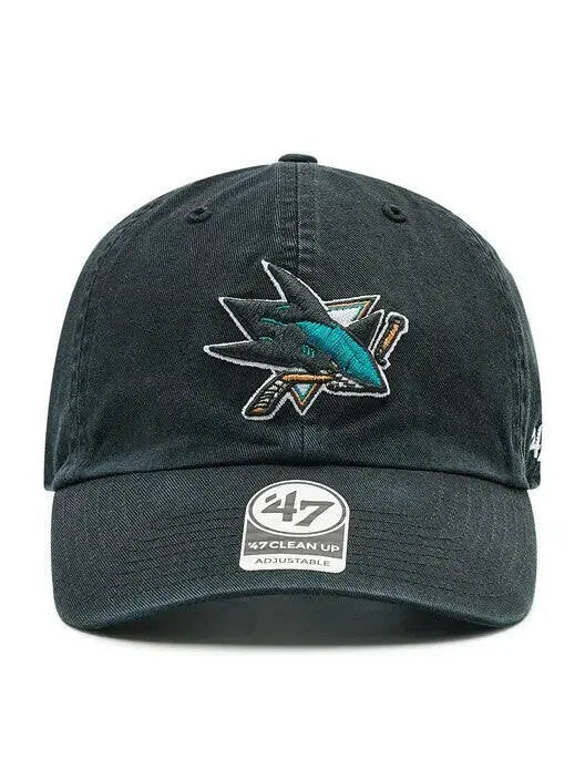 47 Brand Clean Up San Jose Sharks Adjustable Strapback.