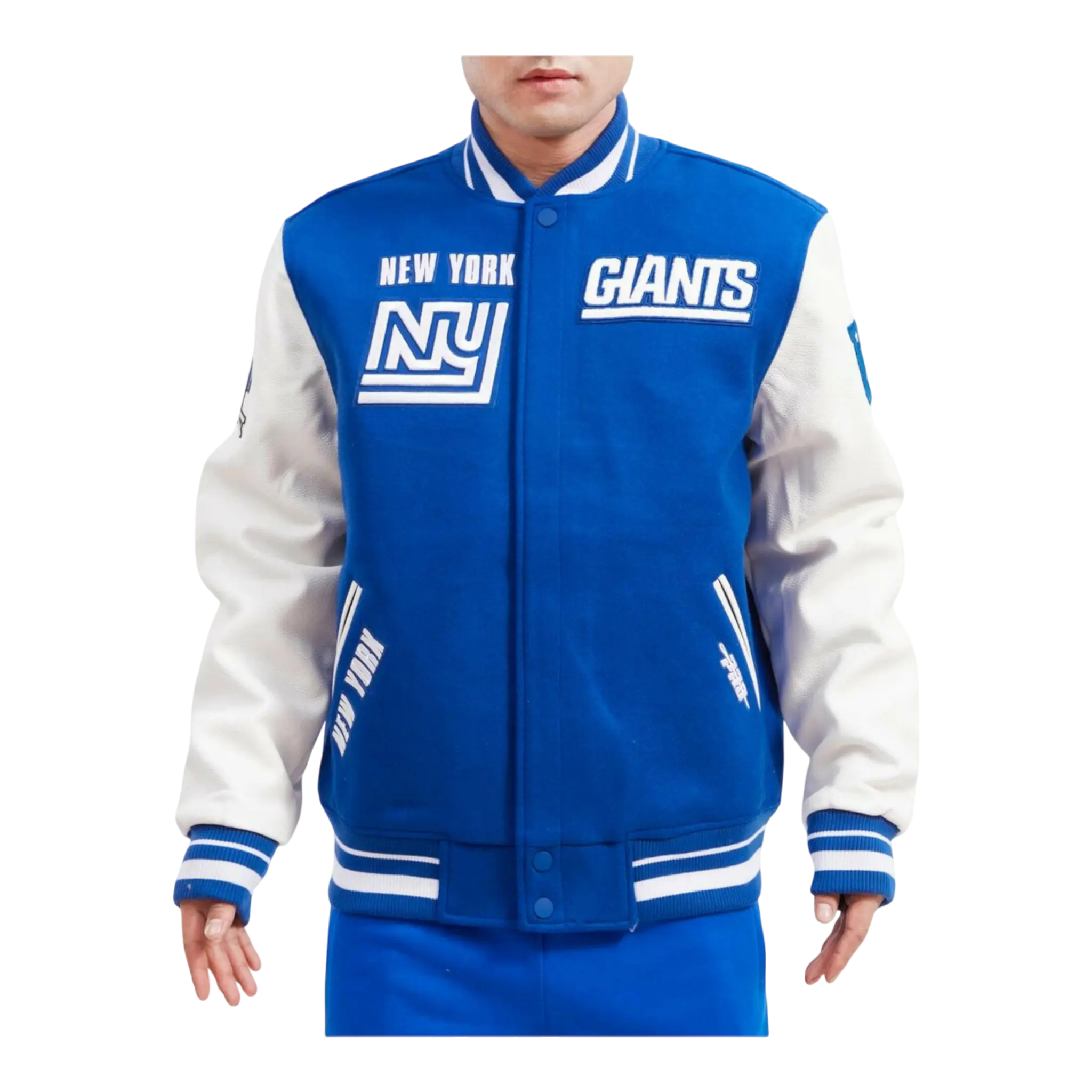 Pro Standard NFL New York Giants Retro Classic Varsity Men's Jacket Pro Standard