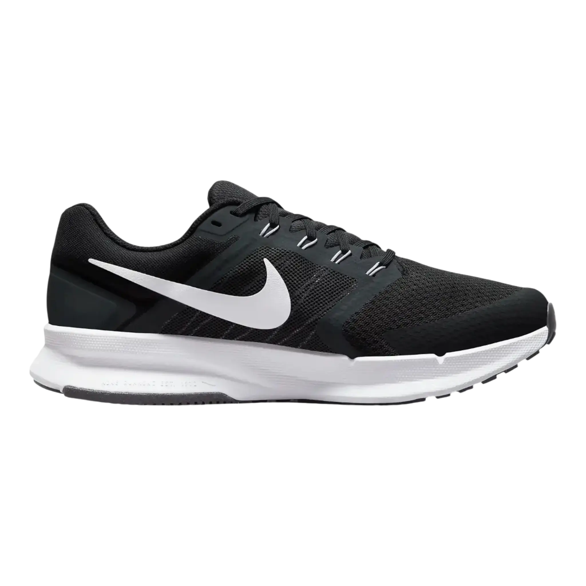 Nike Run Swift 3 Sneaker Men's Black White Lace Up Road Running Shoes Nike