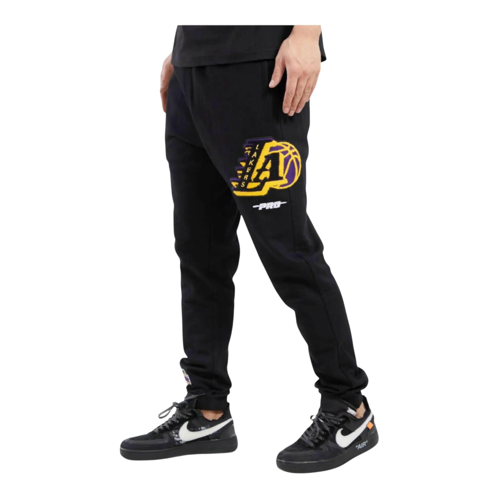 Pro Standard NBA Los Angeles Lakers Mash Up Logo Men's Sweatpants Pro Standard