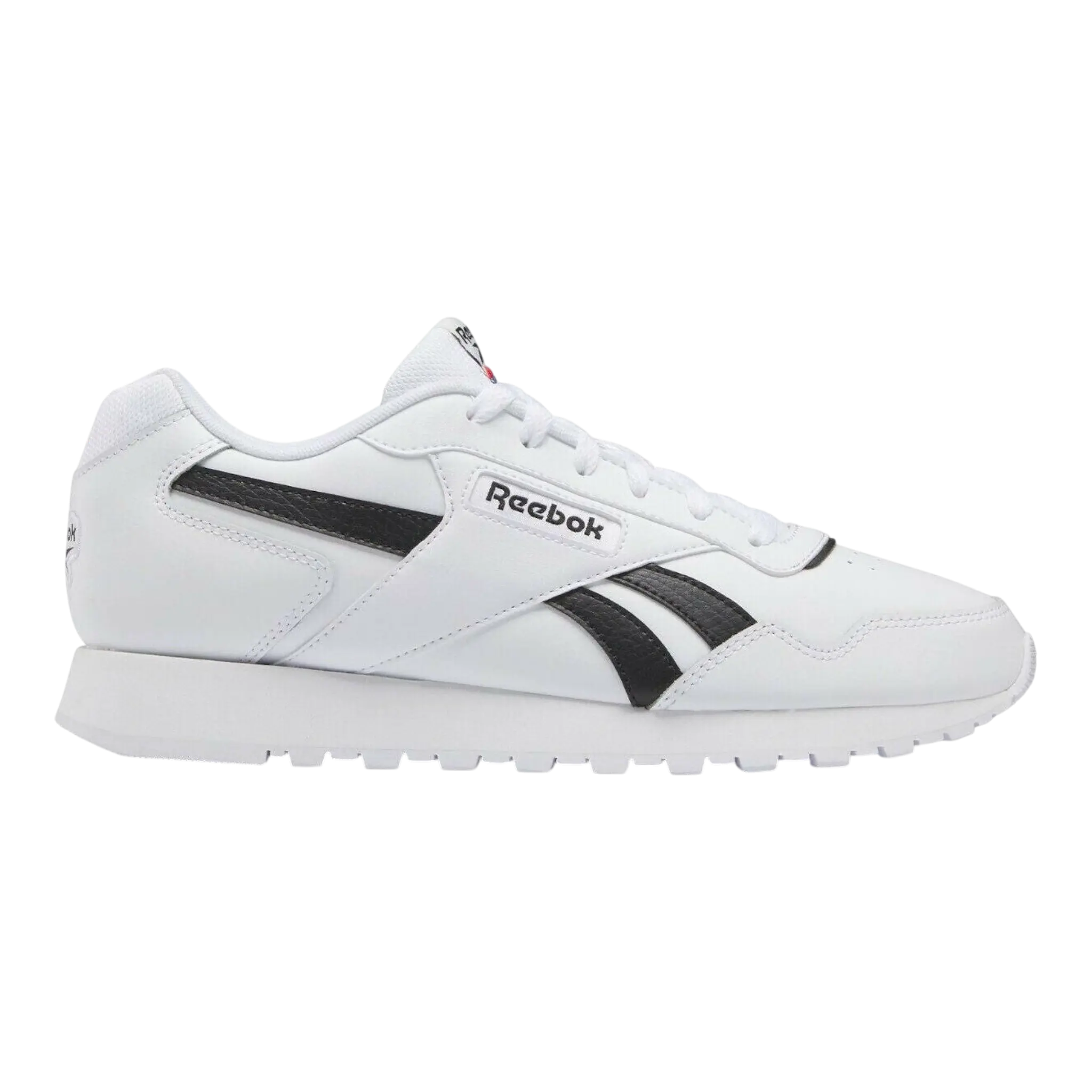 Reebok Glide Lifestyle Sneaker Men's Cloud White Leather Low Top Shoes Reebok