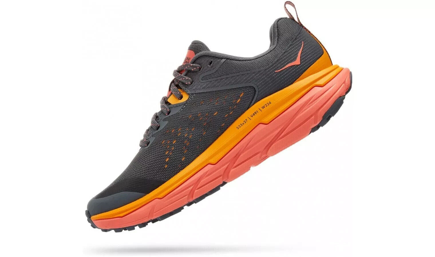 Hoka One One Challenger ATR 6 Women's 11 Gray Low Top Running Shoes
