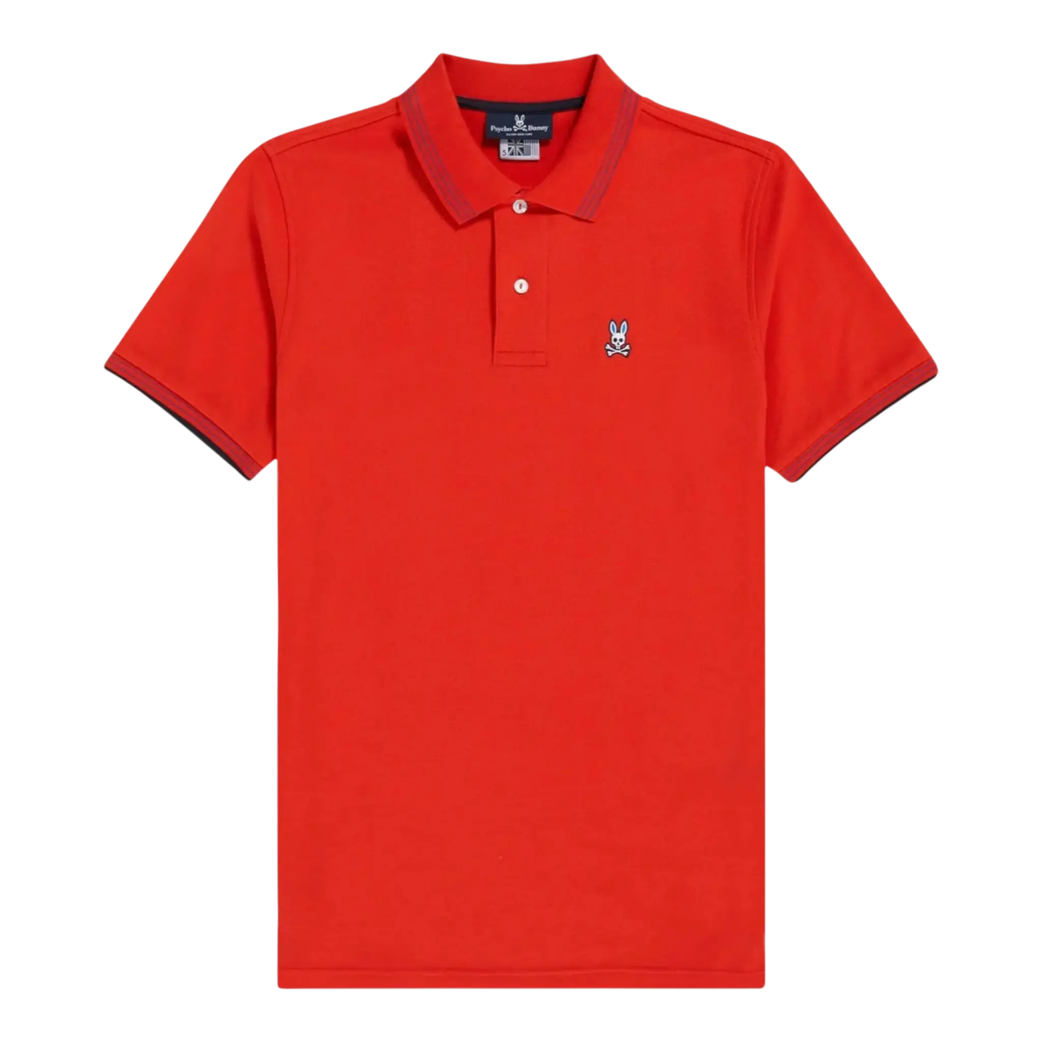 Psycho Bunny Anthony Neon Tipped Polo Men's Shirt Psycho Bunny
