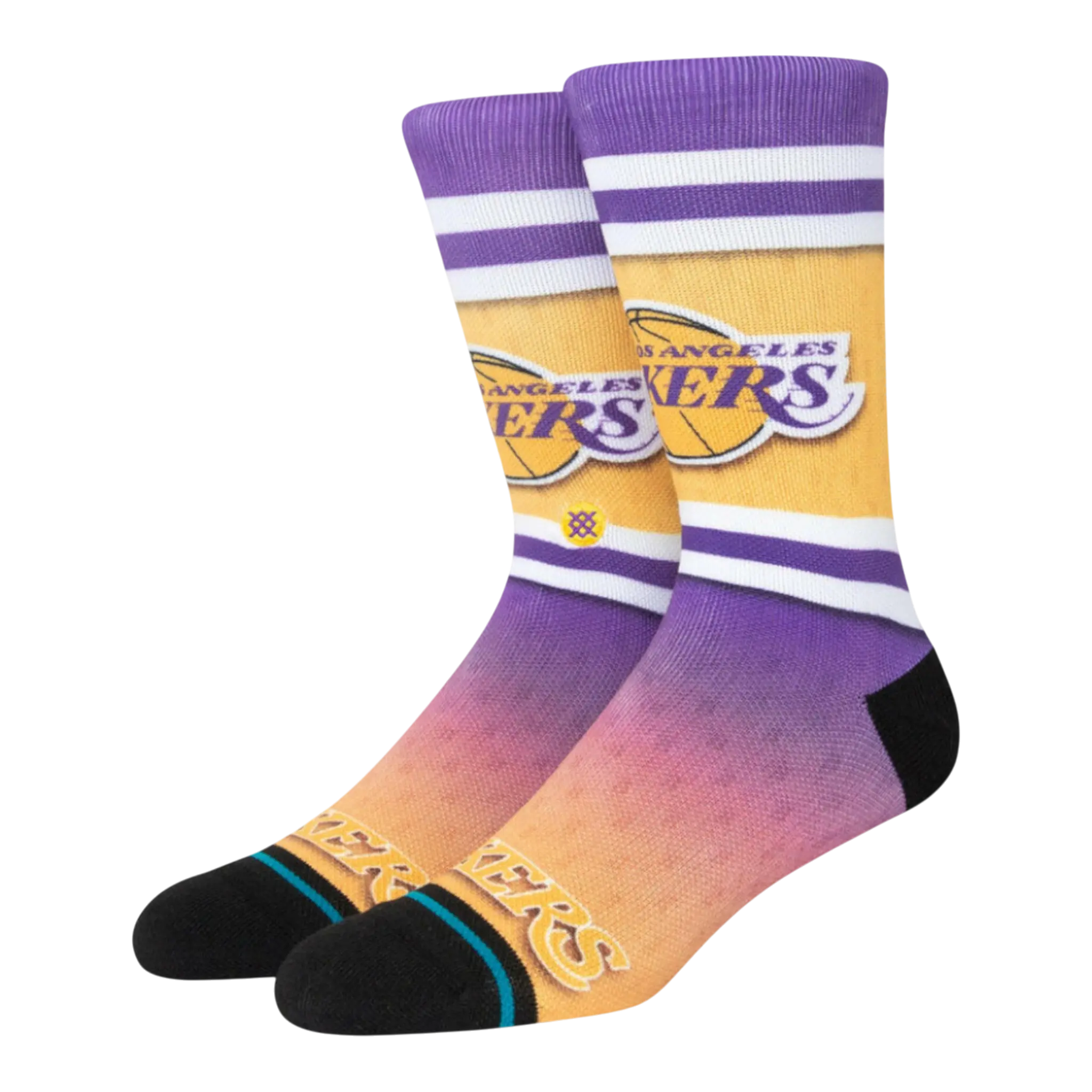 Stance x NBA Los Angeles Lakers Fader Crew Socks Stance