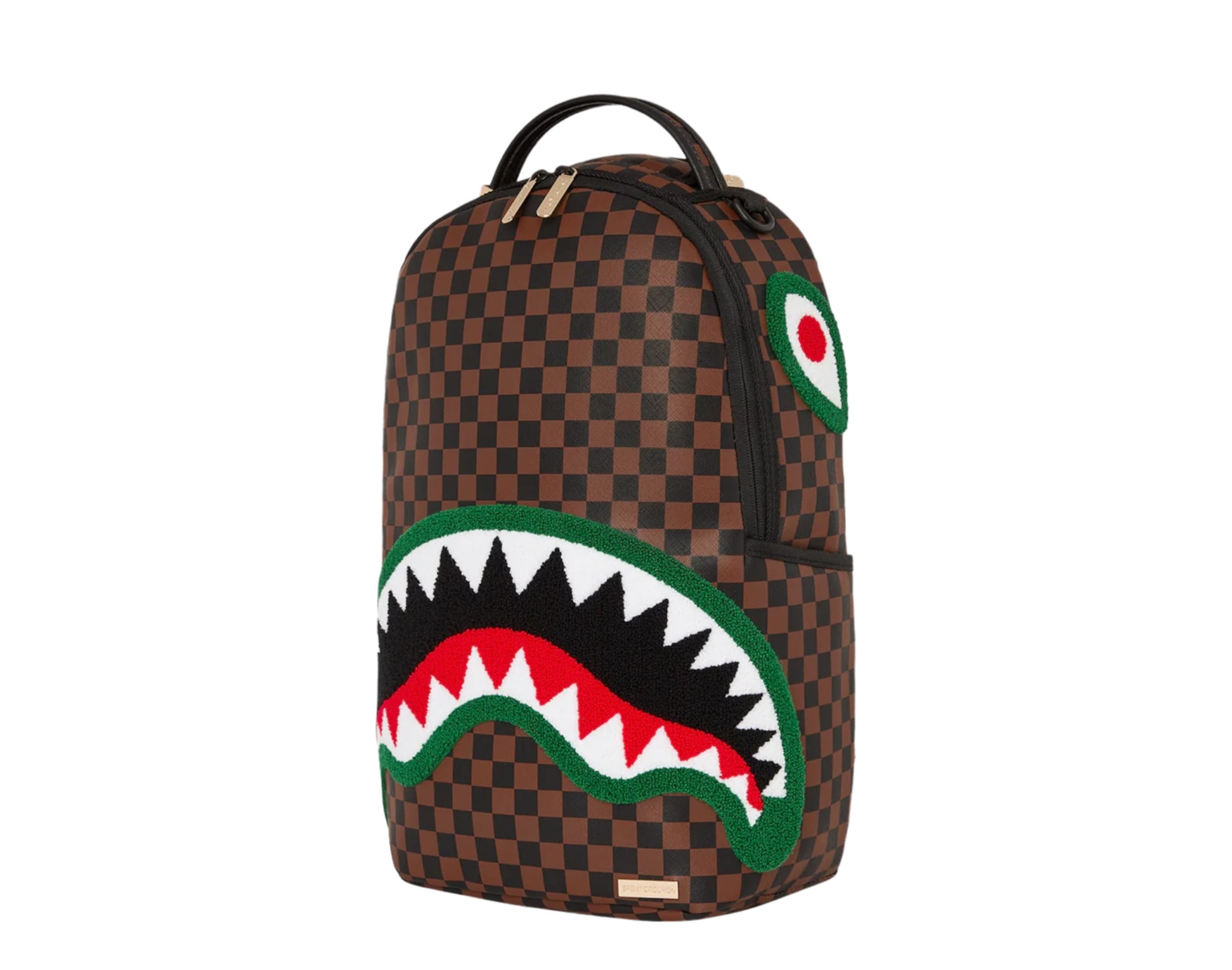 Sprayground Chenille Sip Romeo Air Italia Shark Backpack