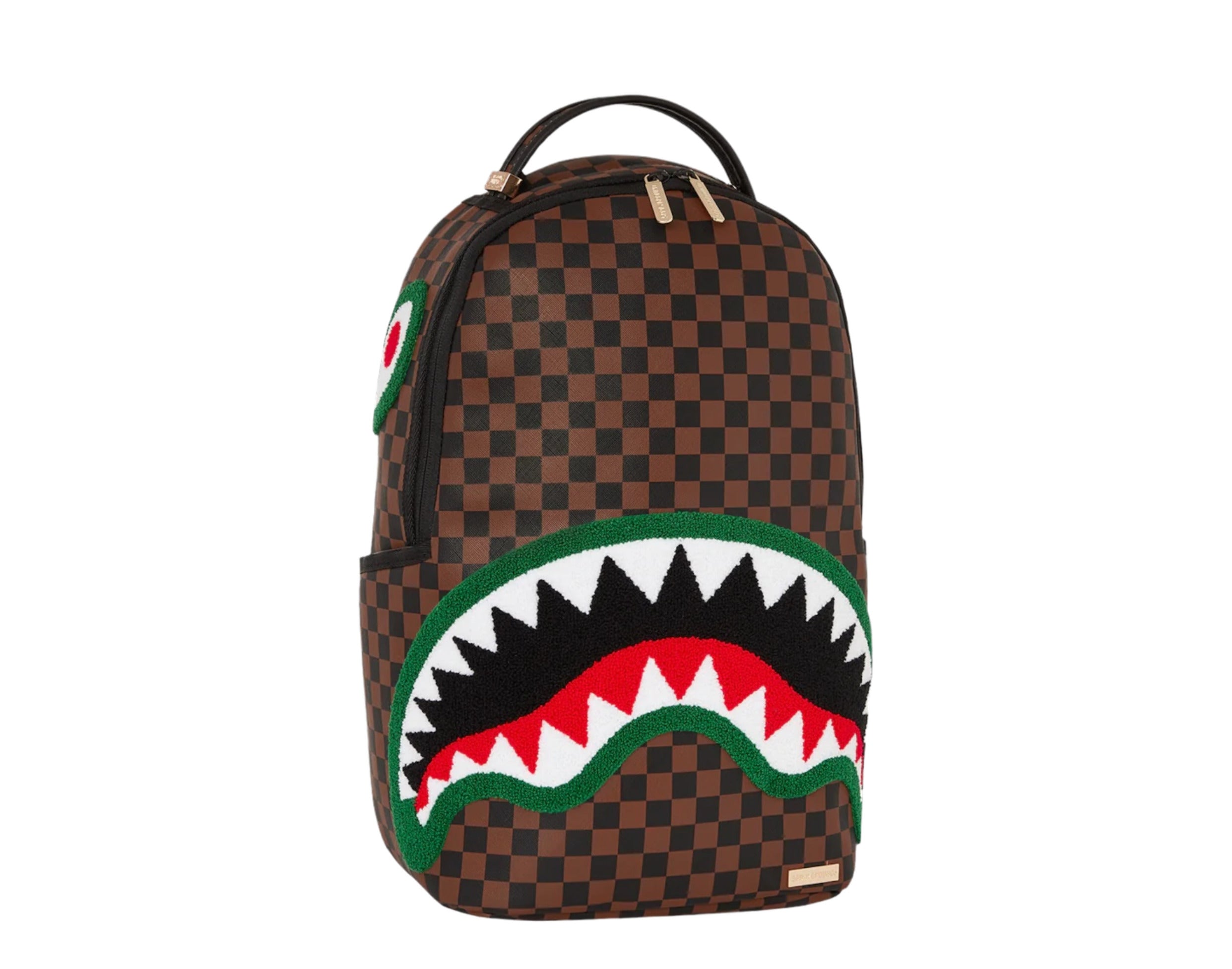 Sprayground Chenille Sip Romeo Air Italia Shark Backpack