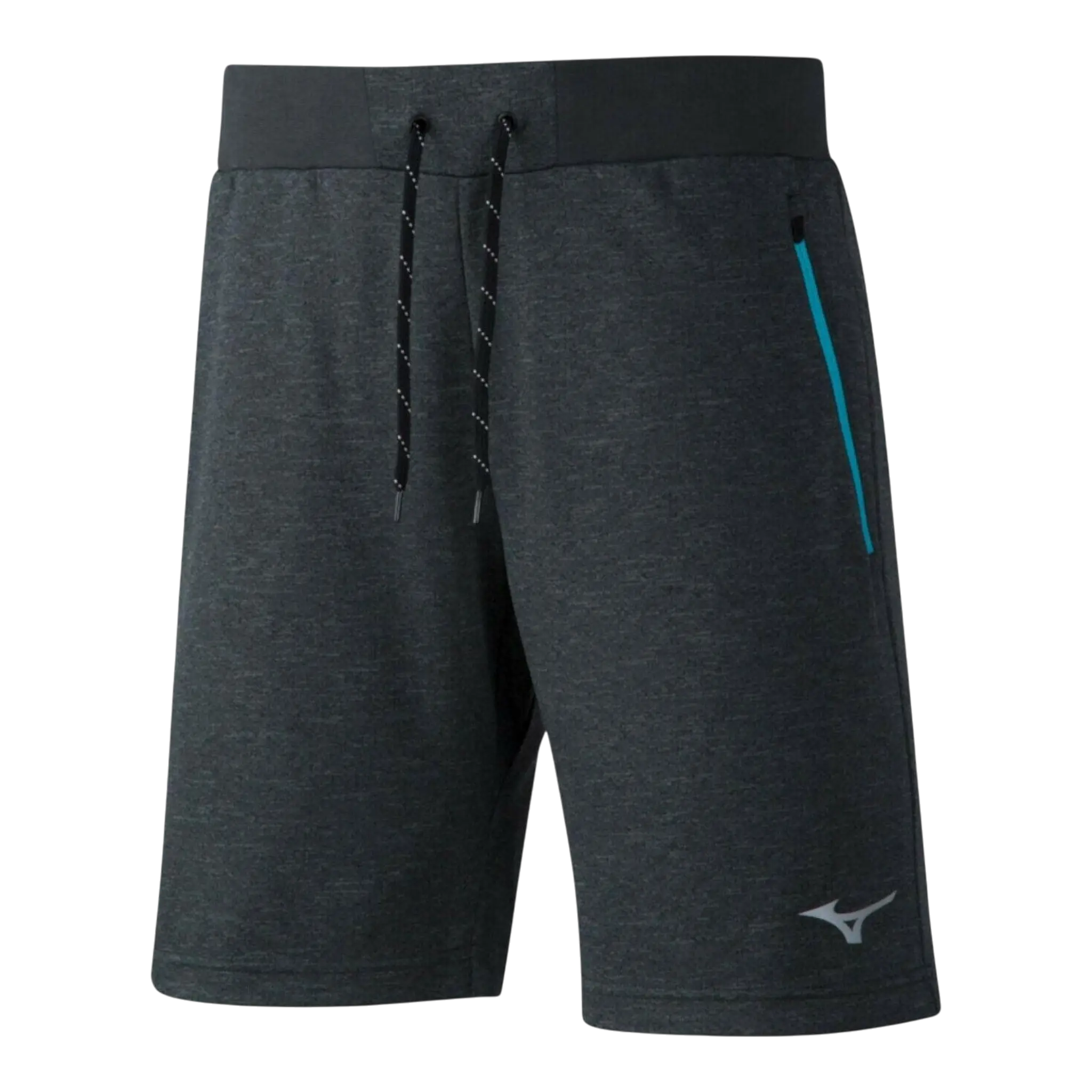 Mizuno Heritage Running Shorts Men's Black Elastic Waist Performance Mizuno