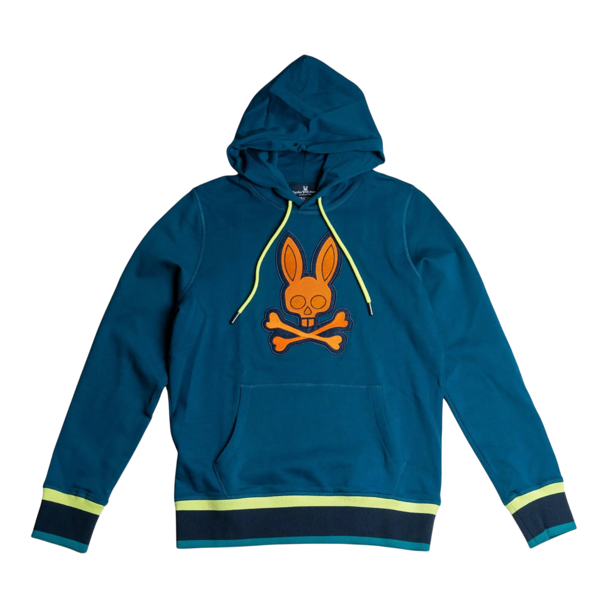 Psycho Bunny Corby Twill Logo P/O Men's Hoodie Psycho Bunny