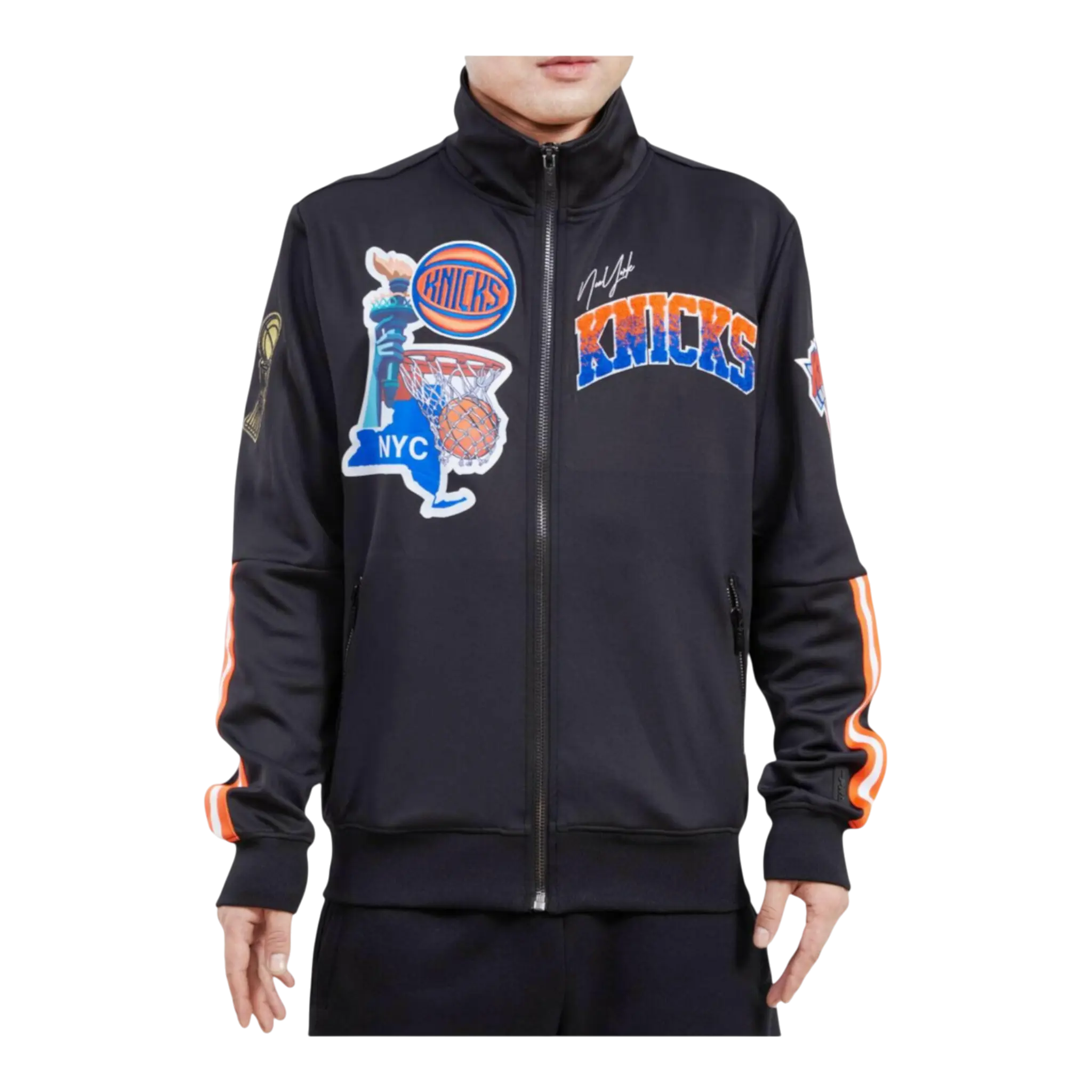 Pro Standard NBA New York Knicks Home Town Track Jacket Pro Standard