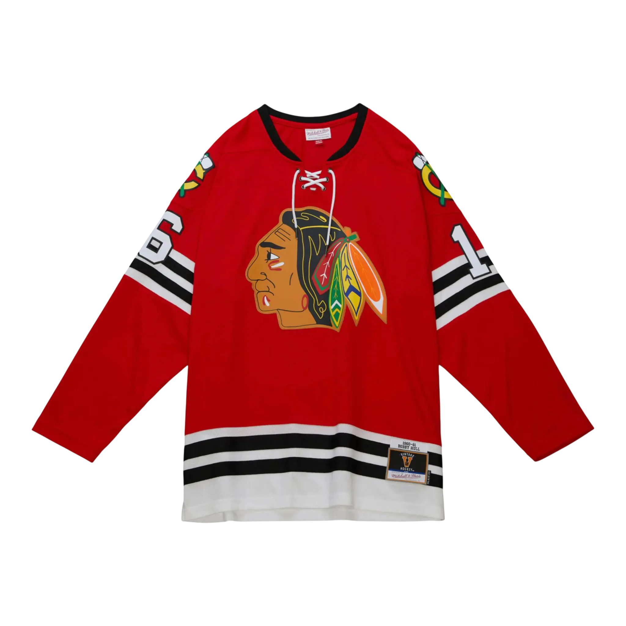 Mitchell & Ness Blue Line Bobby Hull Chicago Blackhawks 1960 Jersey Mitchell & Ness