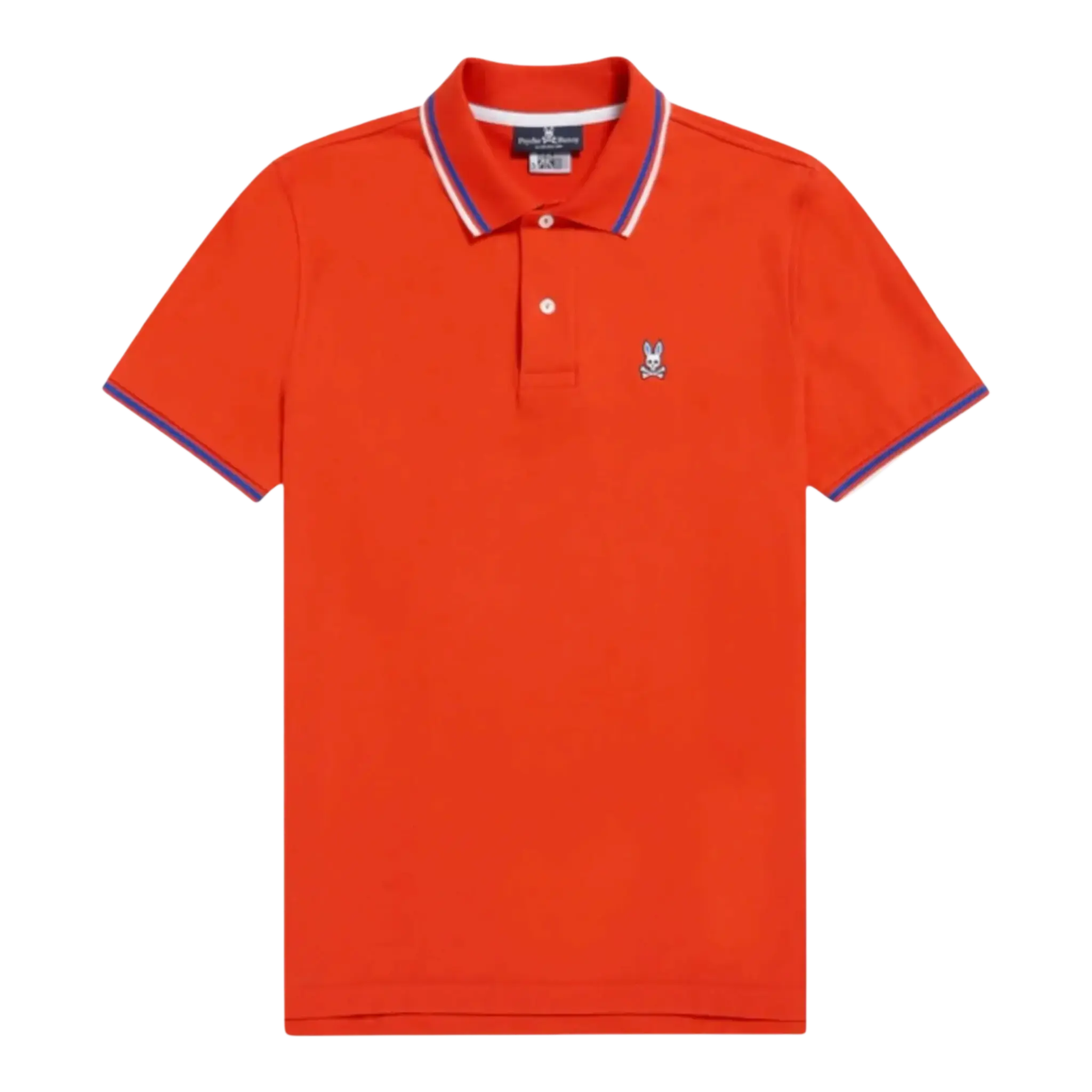 Psycho Bunny Lincoln Neon Tipped Polo Men's Big and Tall Shirt Psycho Bunny