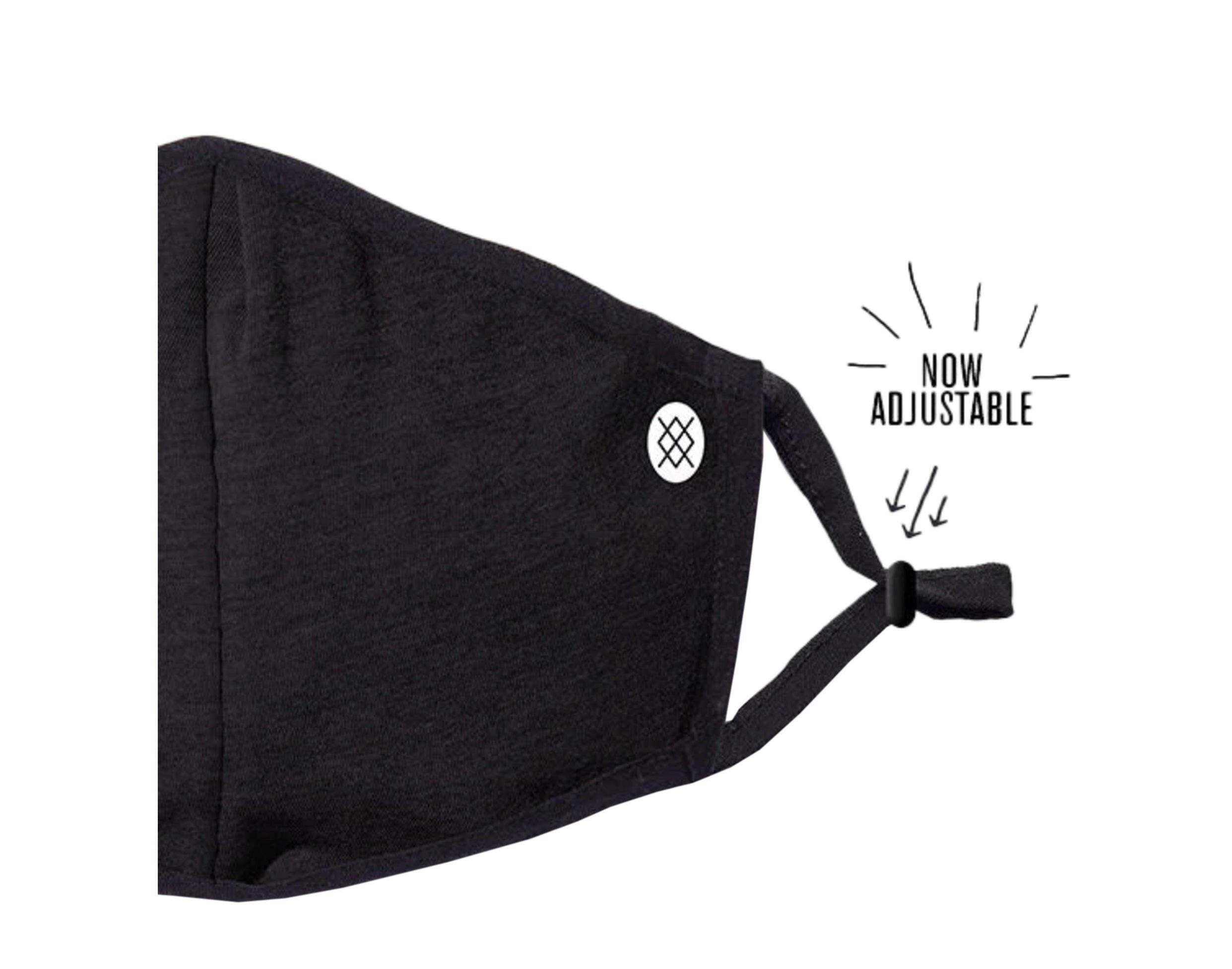 Stance Adjustable Solid Face Mask.
