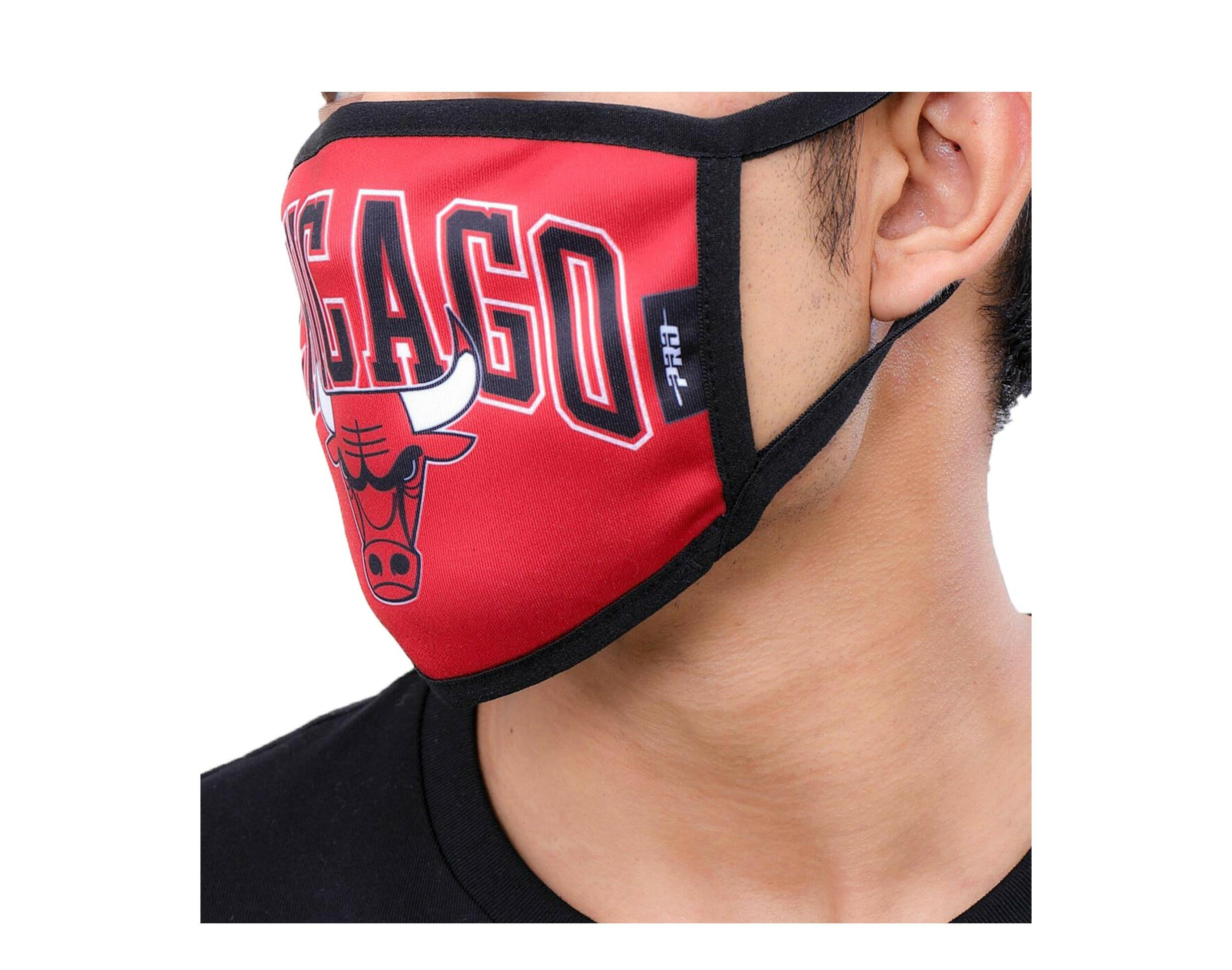 Pro Standard NBA Chicago Bulls Face Covering Mask - 2 Pack.