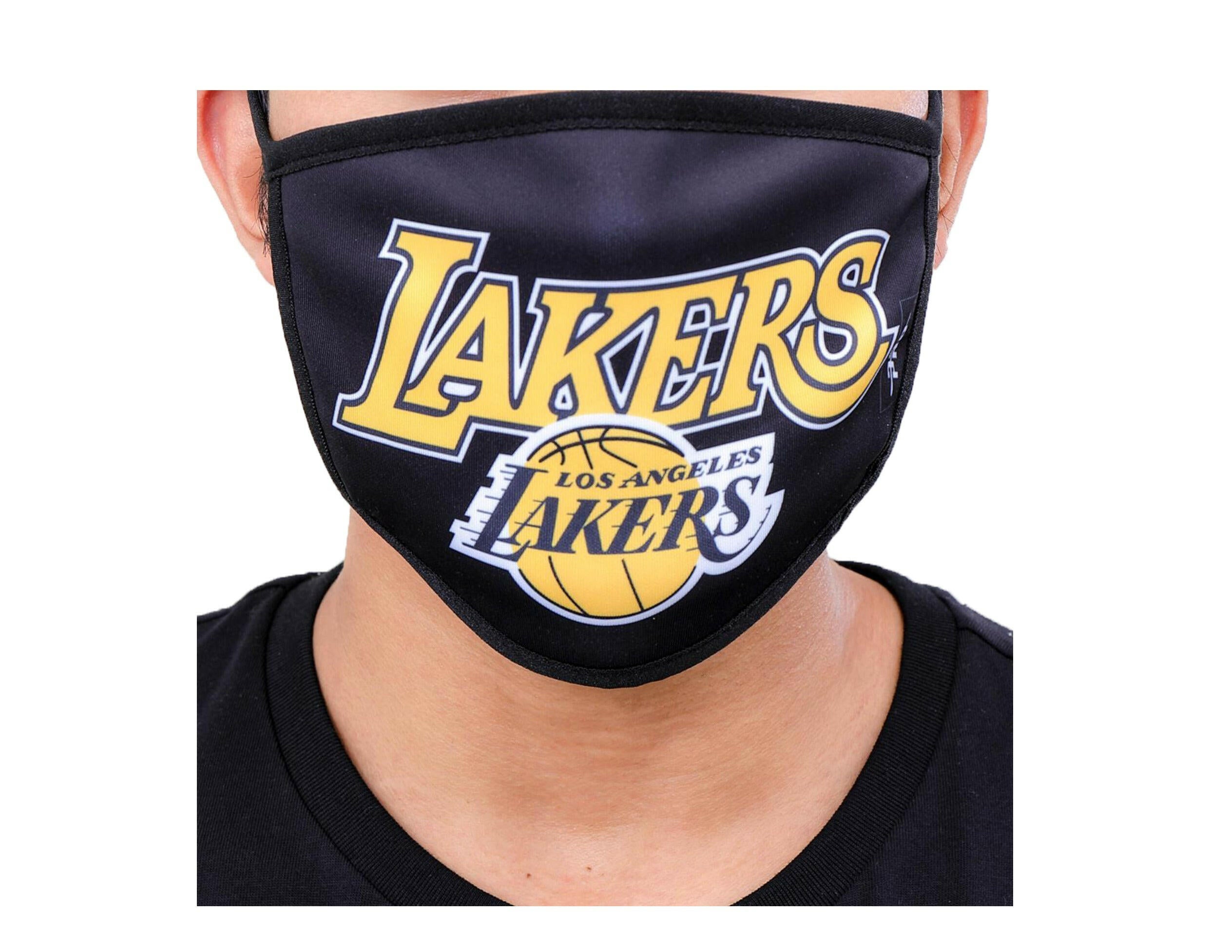 Pro Standard NBA Los Angeles Lakers Face Covering Mask - 2 Pack.