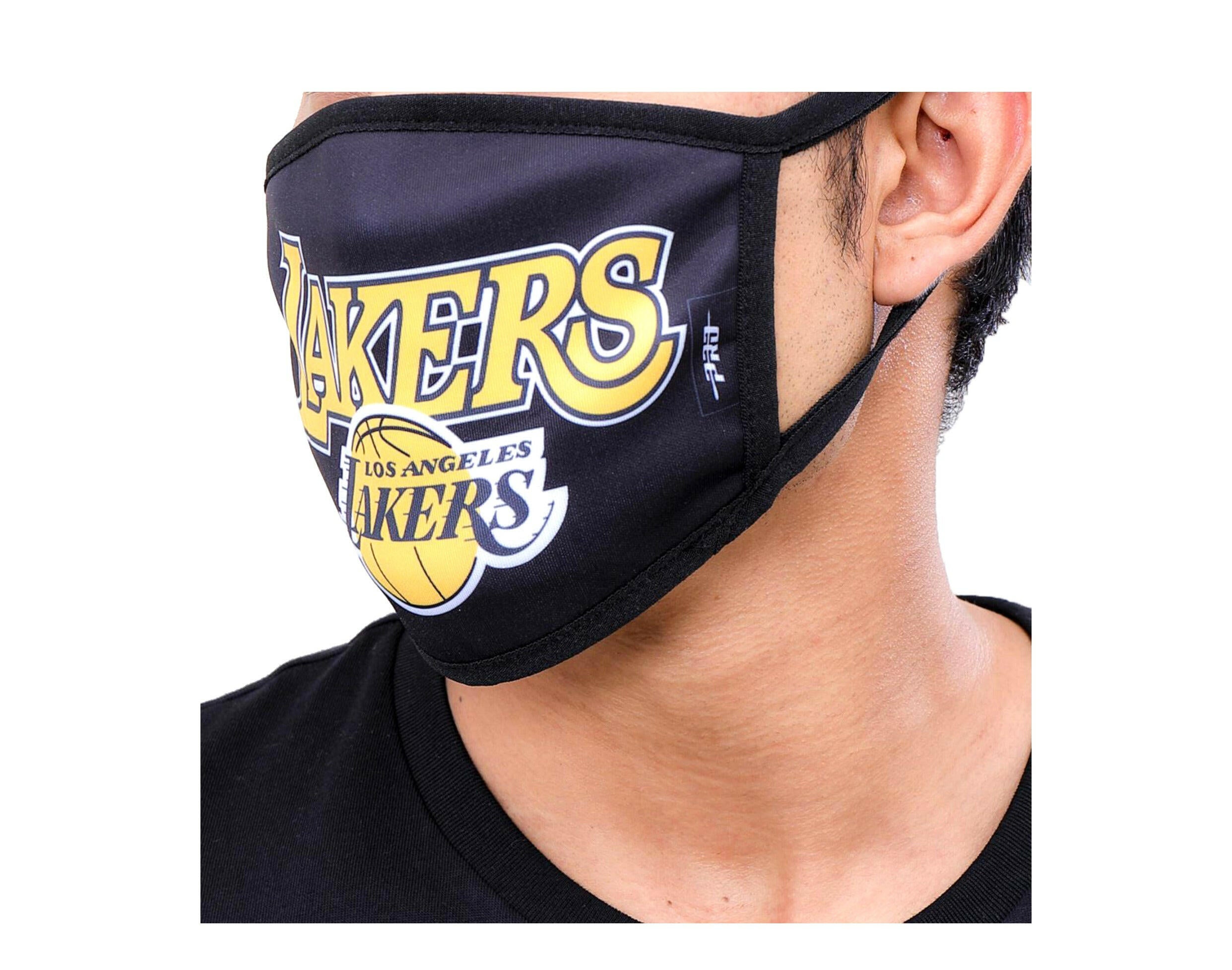 Pro Standard NBA Los Angeles Lakers Face Covering Mask - 2 Pack.