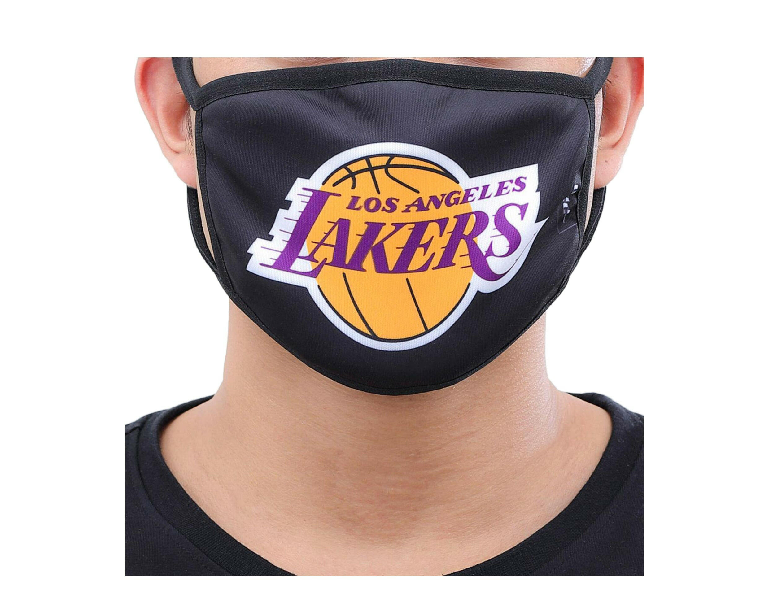Pro Standard NBA Los Angeles Lakers Face Covering Mask - 2 Pack.