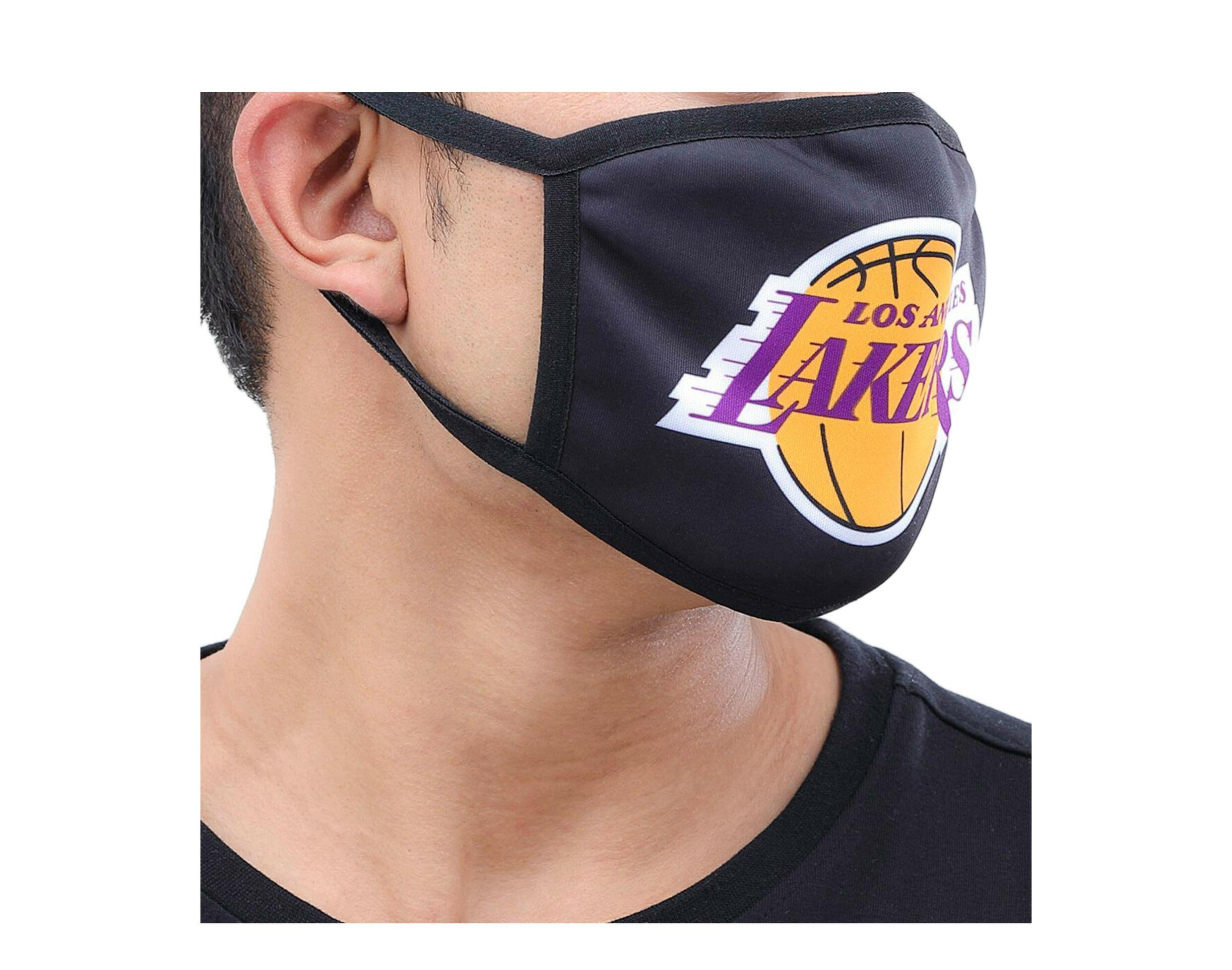 Pro Standard NBA Los Angeles Lakers Face Covering Mask - 2 Pack.