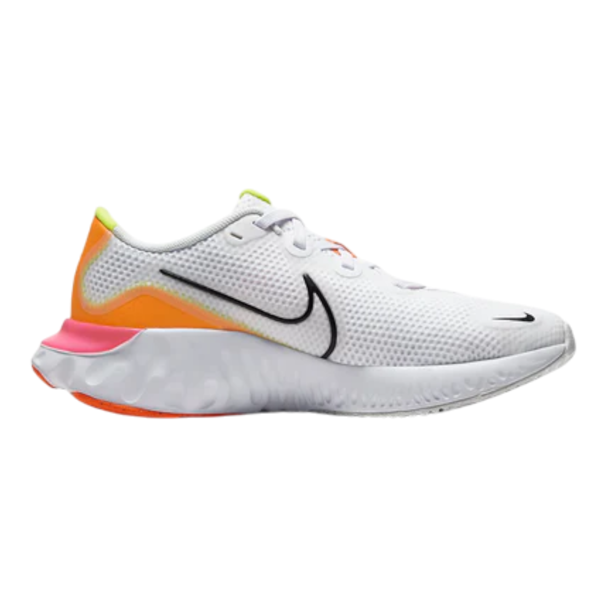 Nike Renew Run Kids’ Running Shoes Pink Blast/Black/White