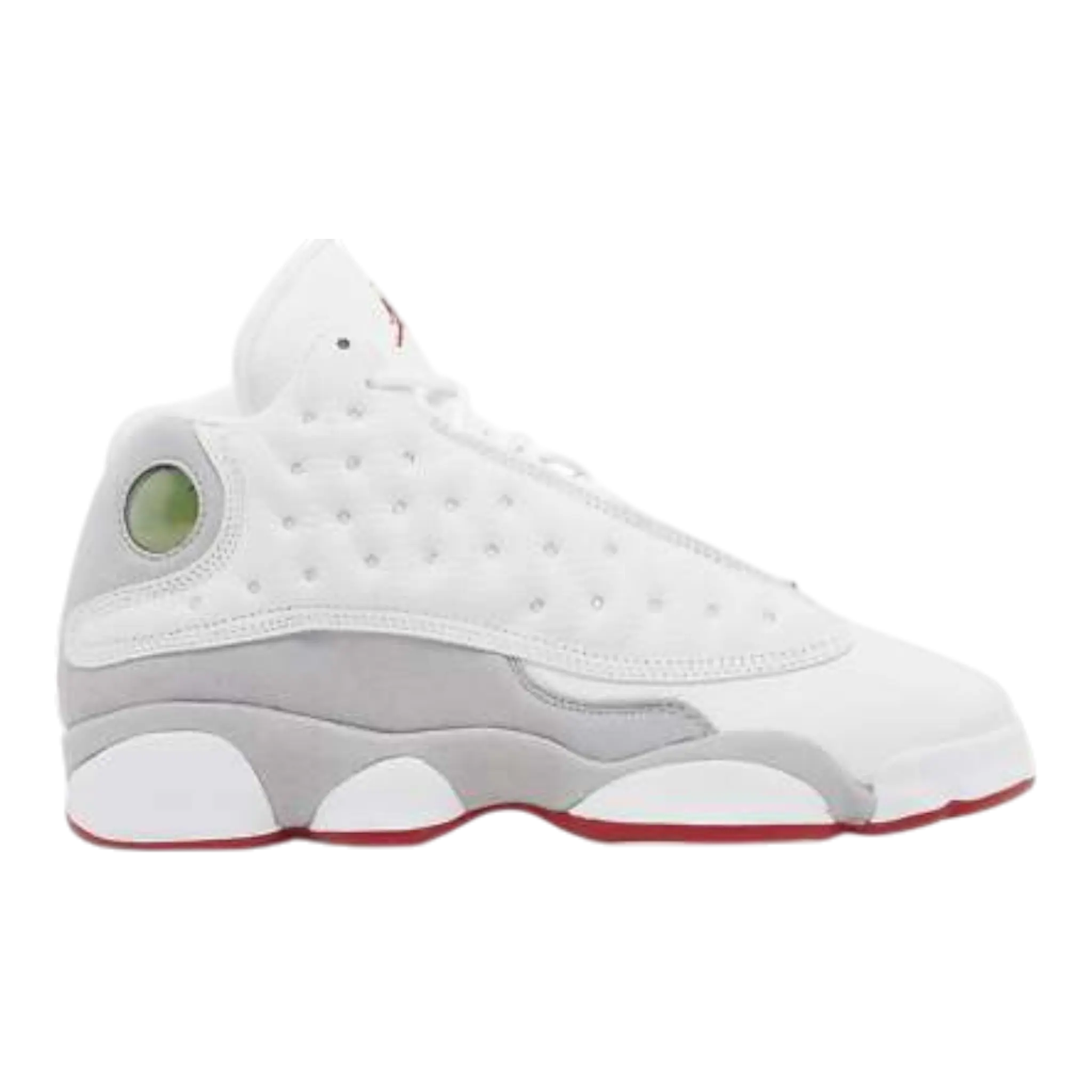 Jordan 13 Retro Kids Shoes White/True Red/Wolf Grey Jordan
