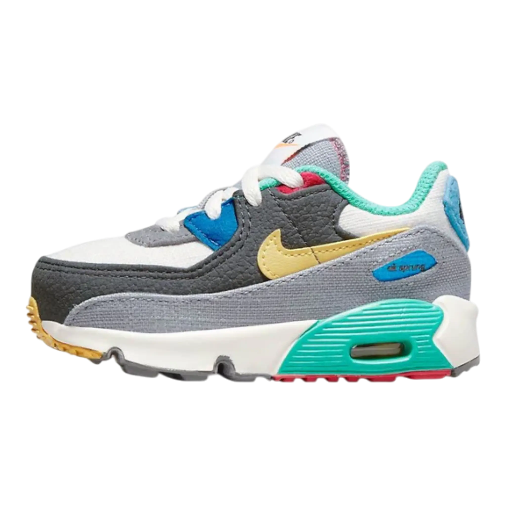 Nike Air Max 90 LTR (TD) Toddler Shoes Phantom/Iron Grey/Rush Pink/Celery Nike