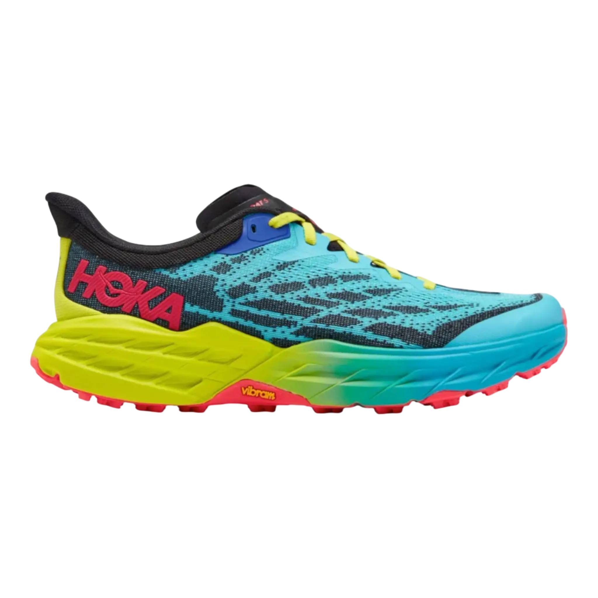 HOKA Speedgoat 5 Men’s Trail Shoes Scuba Blue/Black Hoka
