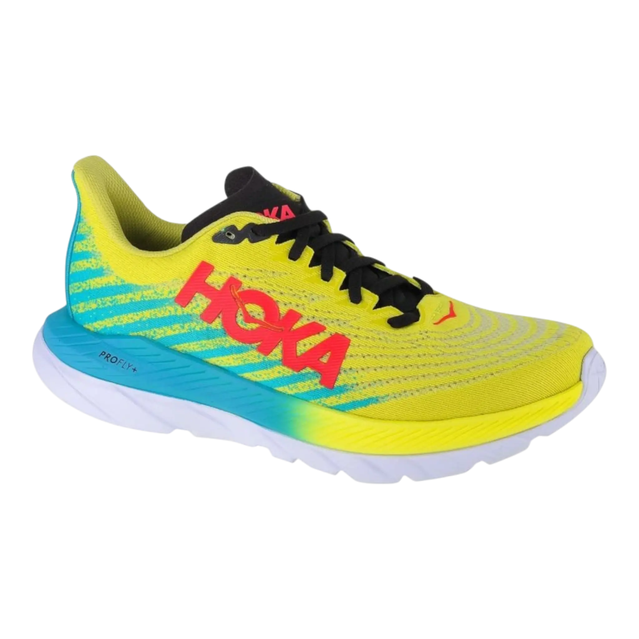 Hoka Men’s Mach 5 Running Shoes – Evening Primrose / Blue Hoka