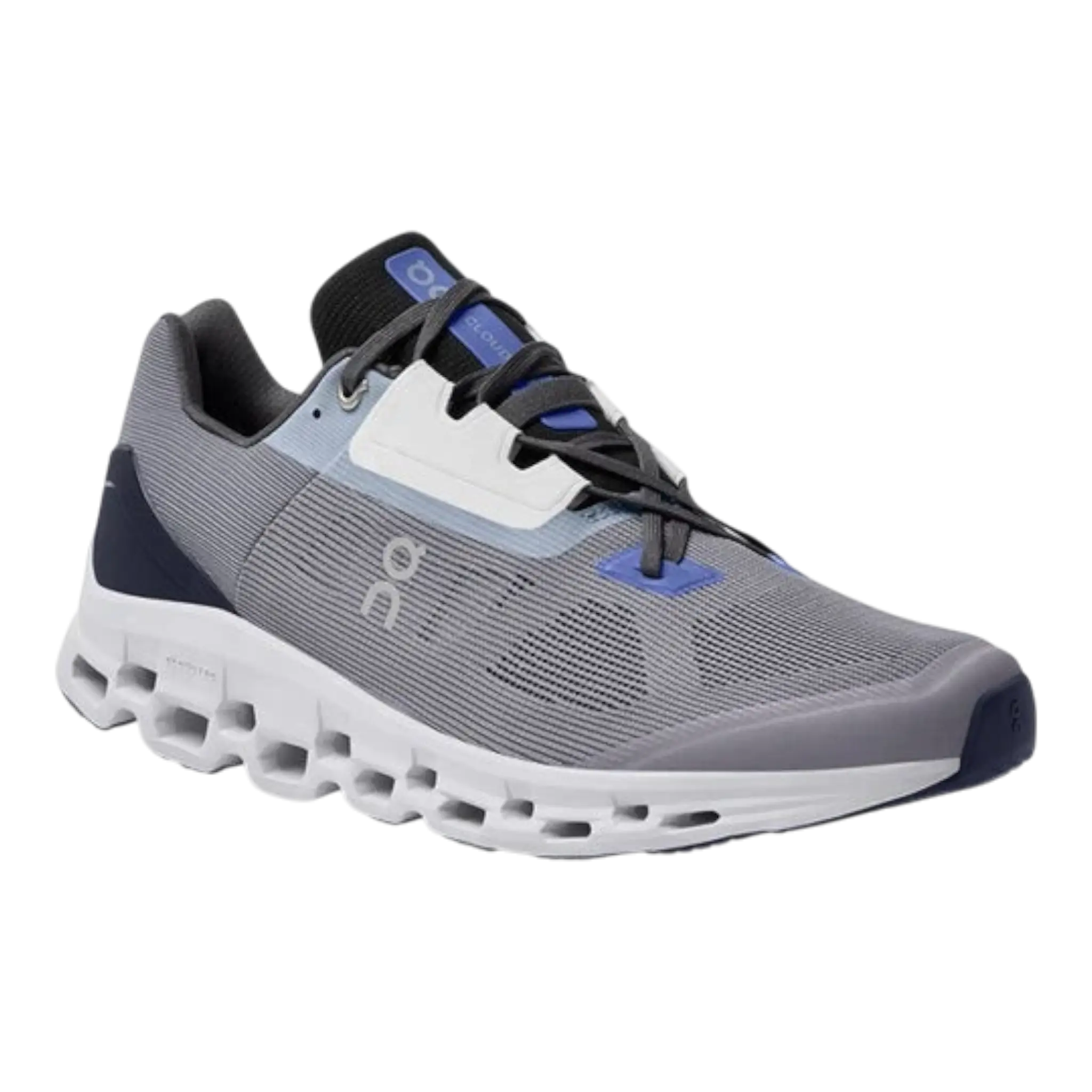 ON Cloudstratus Men’s Running Shoes – Fossil Grey/Midnight ON