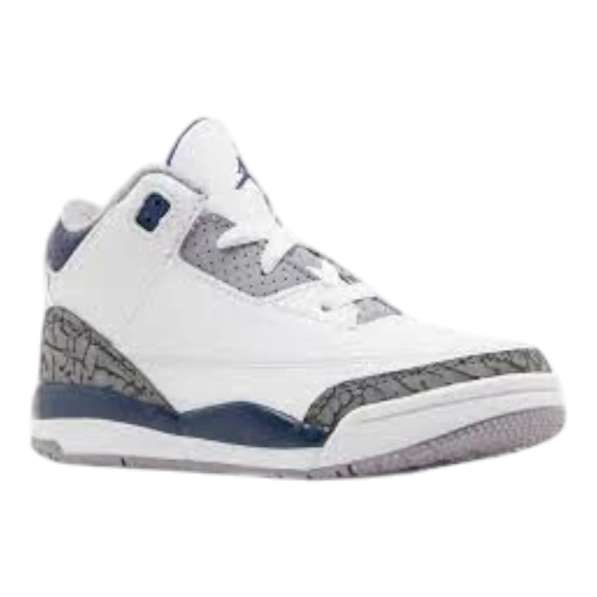 Jordan Air Jordan 3 Retro Toddler Shoes White/Midnight Navy Jordan