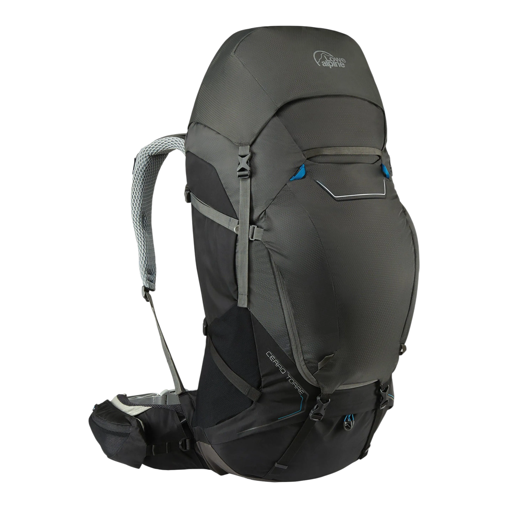 Lowe Alpine Cerro Torre 100:120 Trekking Pack Unisex Backpack Black/Grey