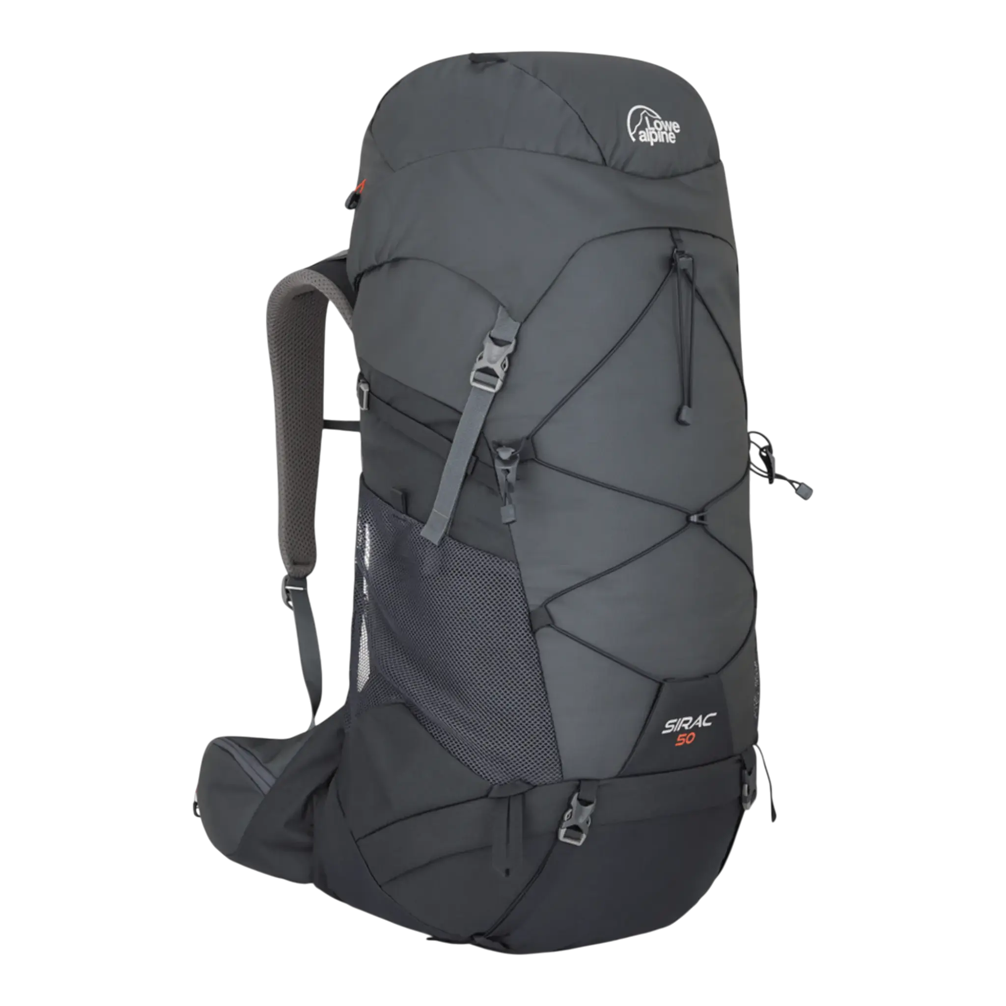 Lowe Alpine Sirac 50 Trekking Pack Unisex Backpack Ebony Lowe Alpine