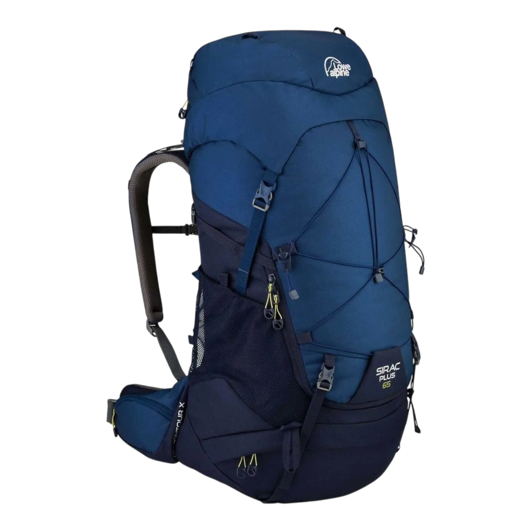 Lowe Alpine Sirac Plus 65 Trekking Pack Unisex Backpack Deep Ink Lowe Alpine