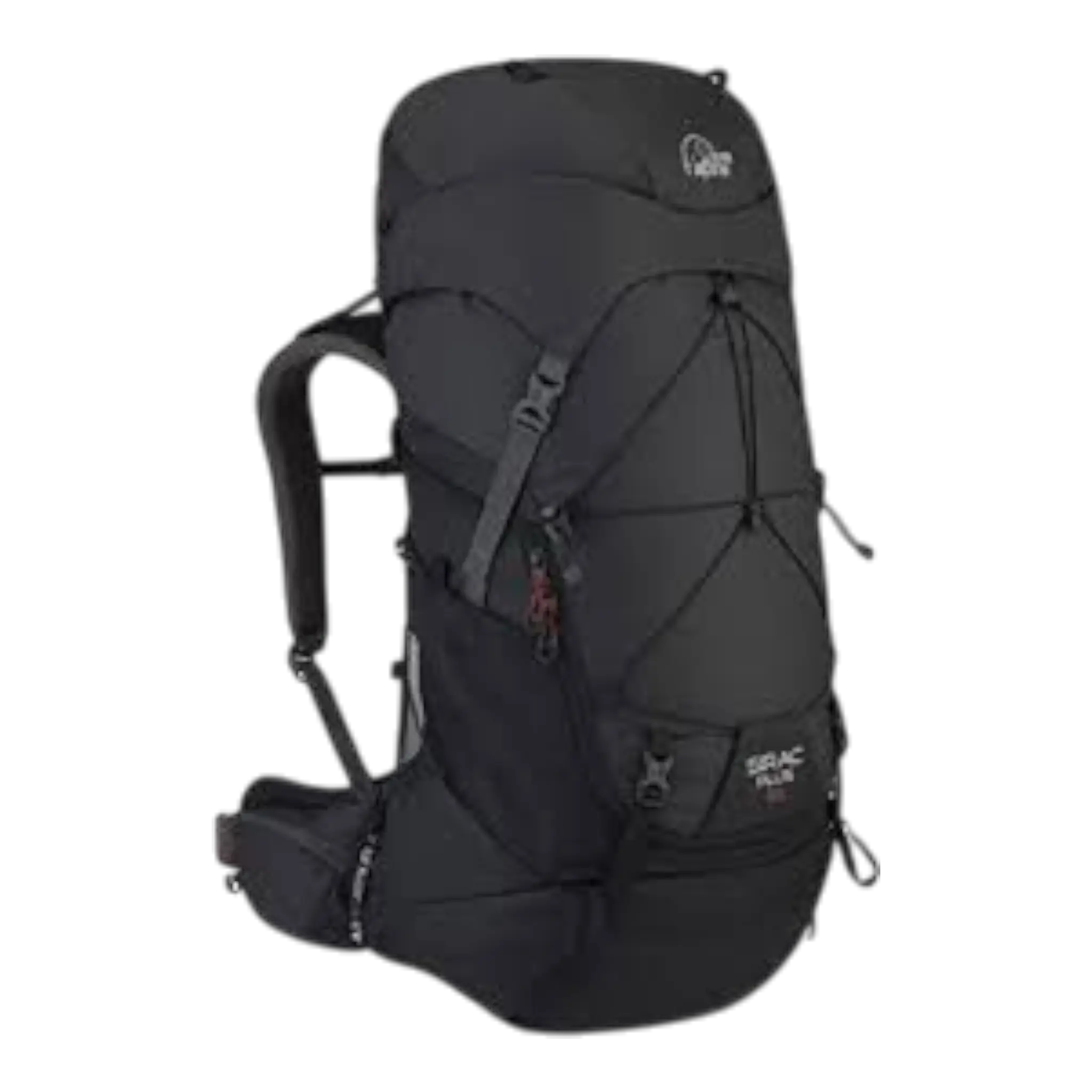 Lowe Alpine Sirac Plus 65 Trekking Pack Unisex Backpack Ebony Lowe Alpine