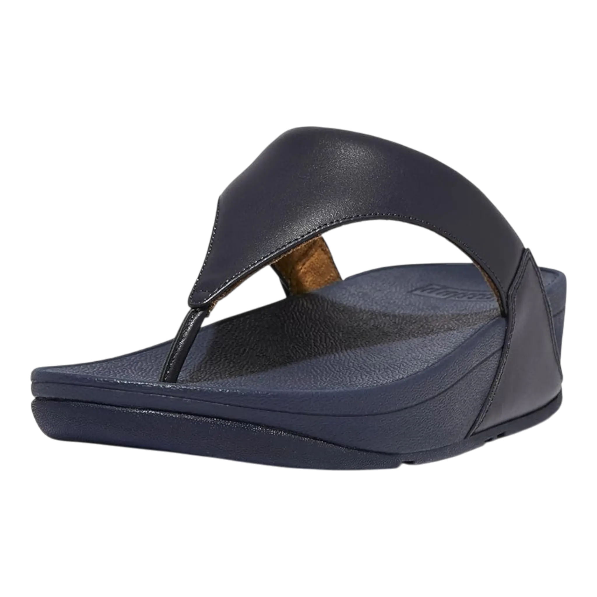 FitFlop Lulu Leather Toe Post Women’s Sandals – Deepest Blue FitFlop