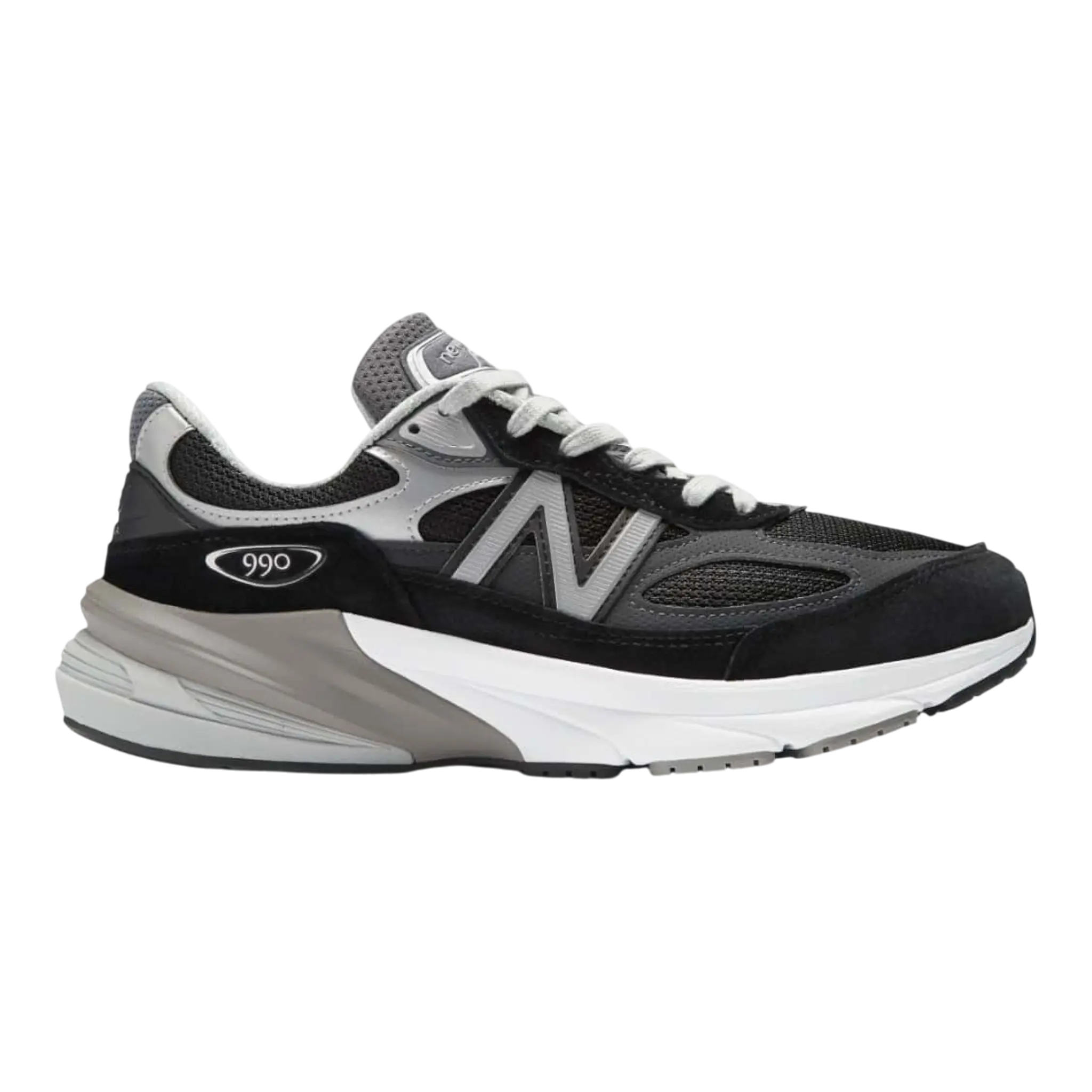 New Balance 990v6 Men’s Shoes Black/Silver (2E Wide) New Balance