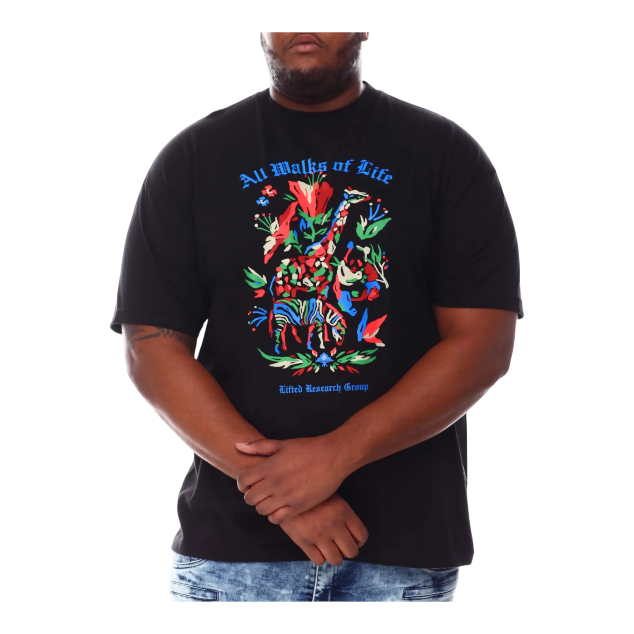 LRG All Walks Of Life Men’s T-Shirt – Black LRG