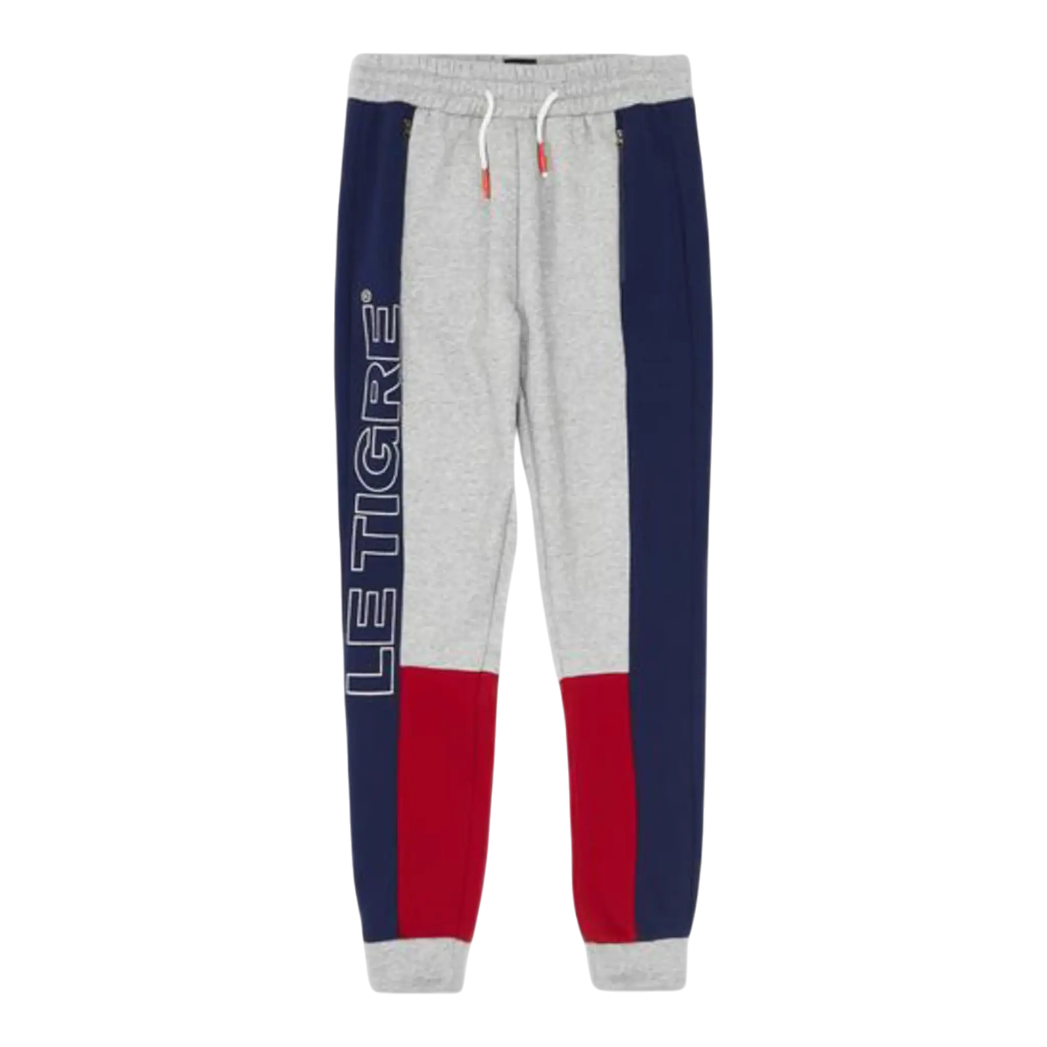 Le Tigre Retro Logo Jogger Pants Men’s – Grey Le Tigre