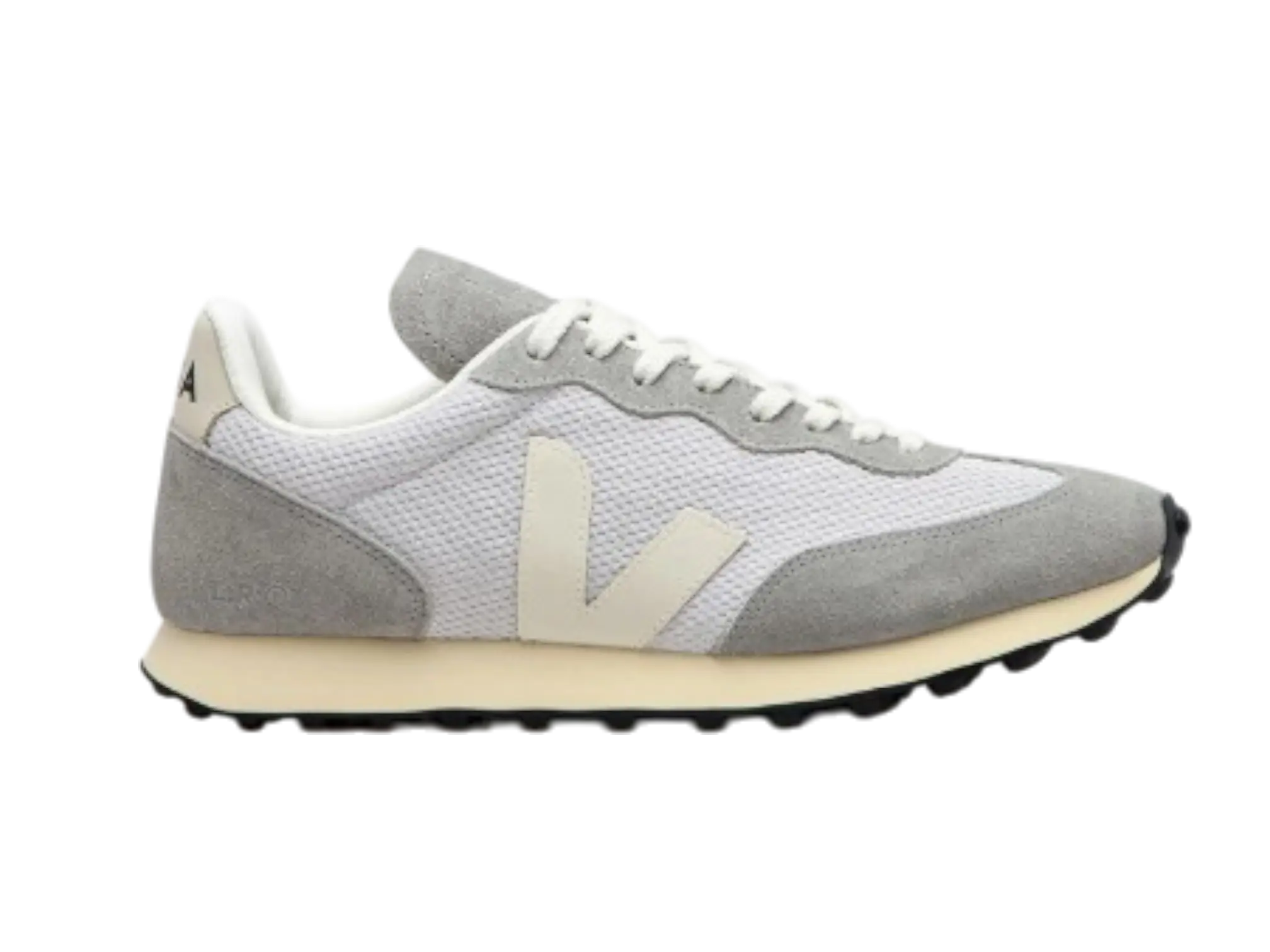 Veja Rio Branco Alveomesh RB1803534B Sneakers Men's Gray Cream Running Shoes.