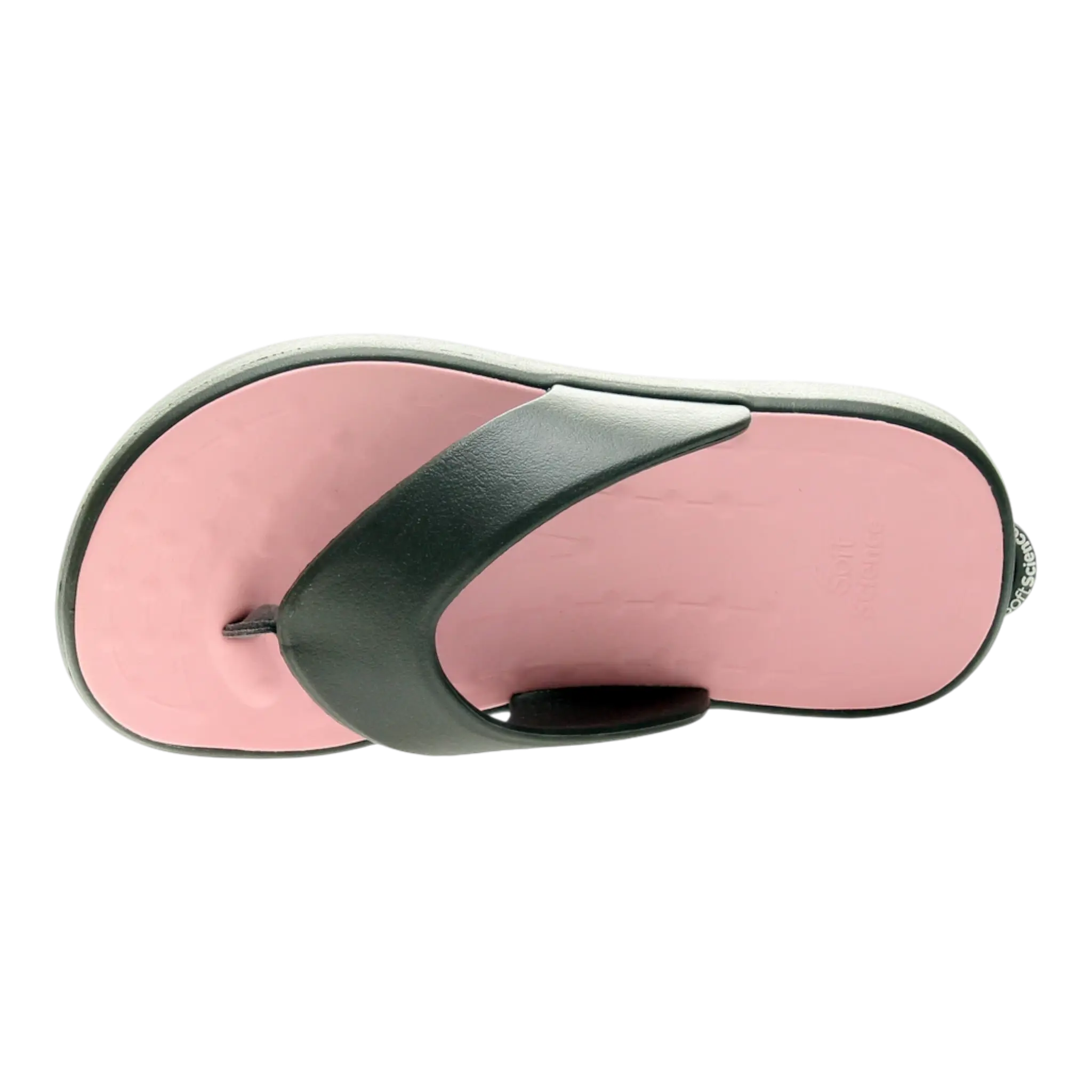 SoftScience Skiff Women’s Flip-Flop – Charcoal Pink SoftScience