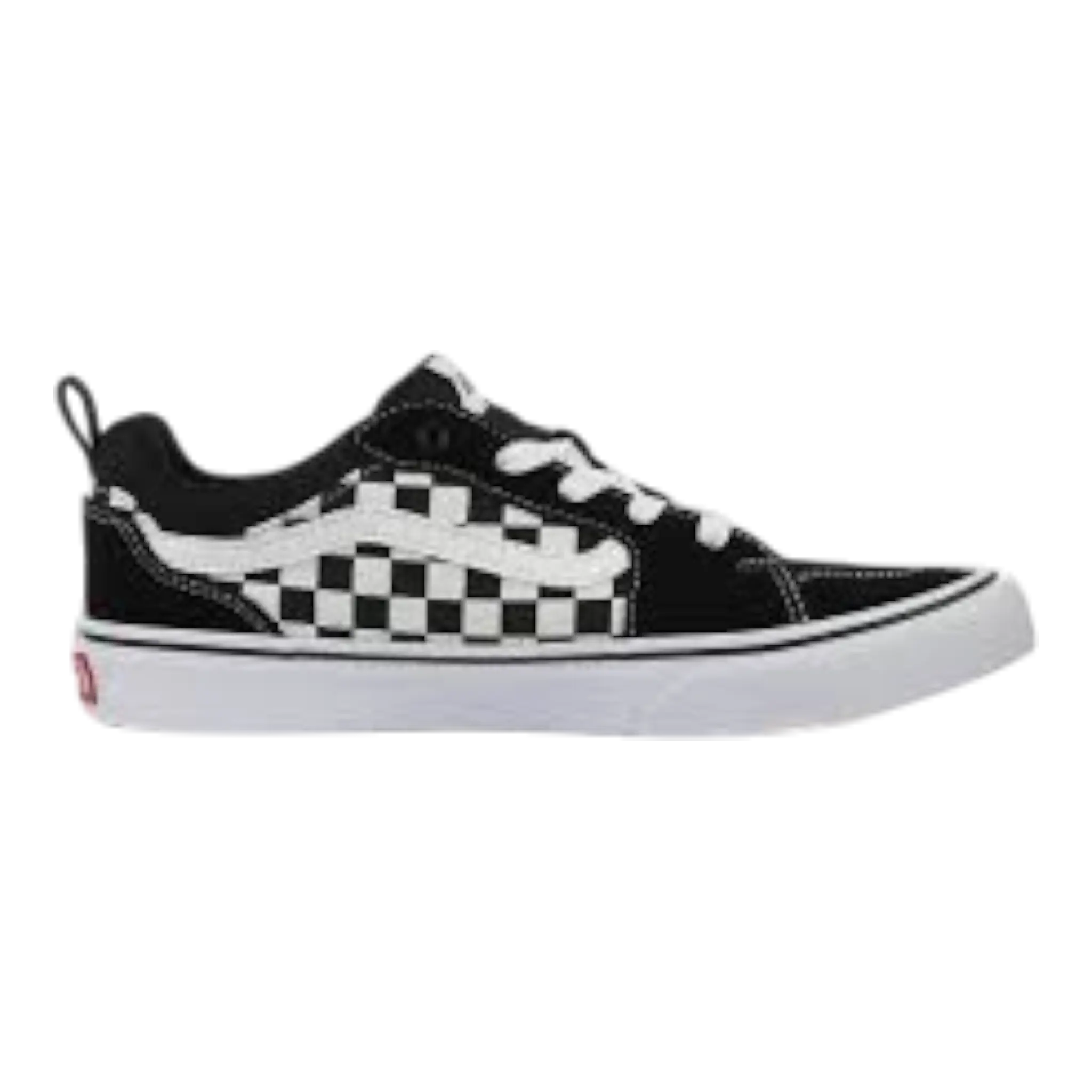 Vans Youth Filmore Sneakers – Black/White Canvas Vans