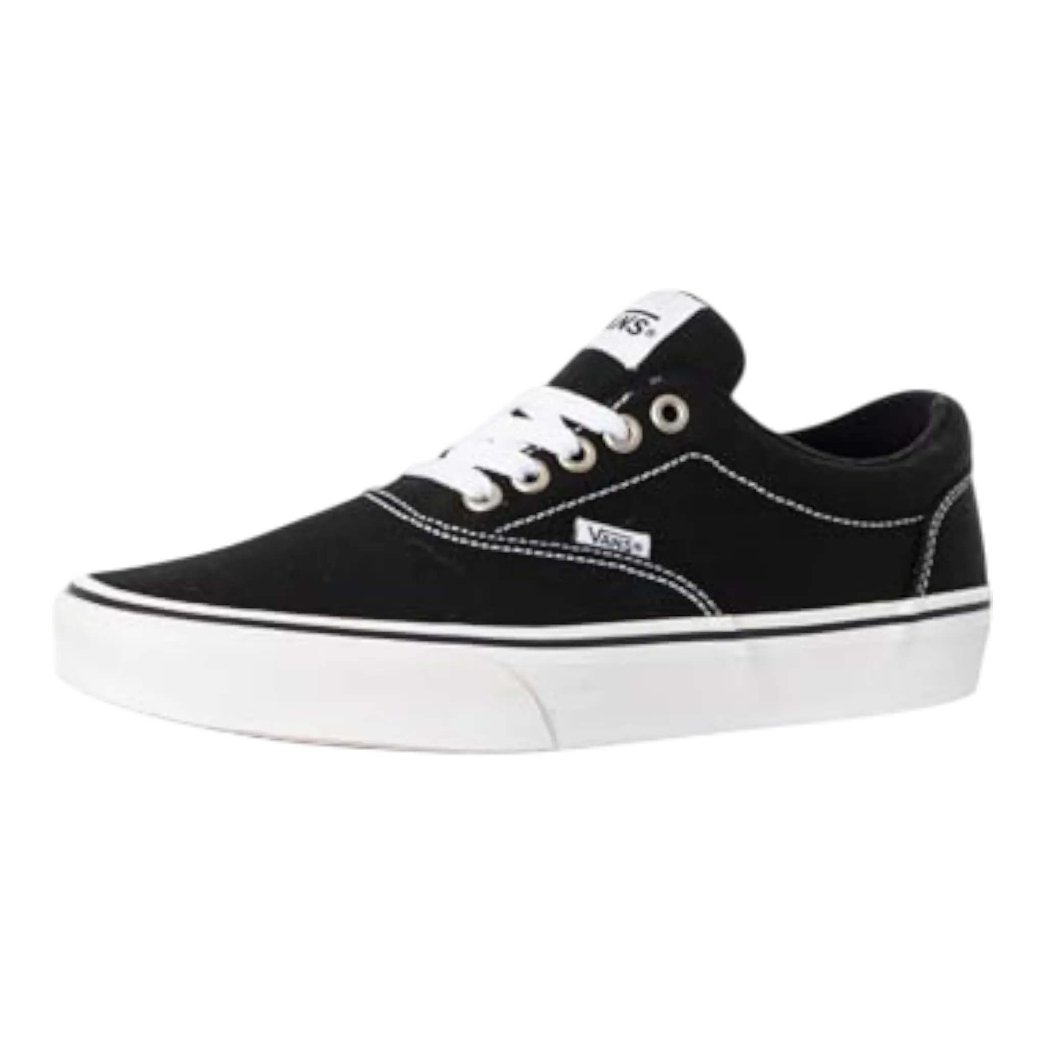 Vans Doheny Men’s Skate Shoes – Black/White Canvas Vans